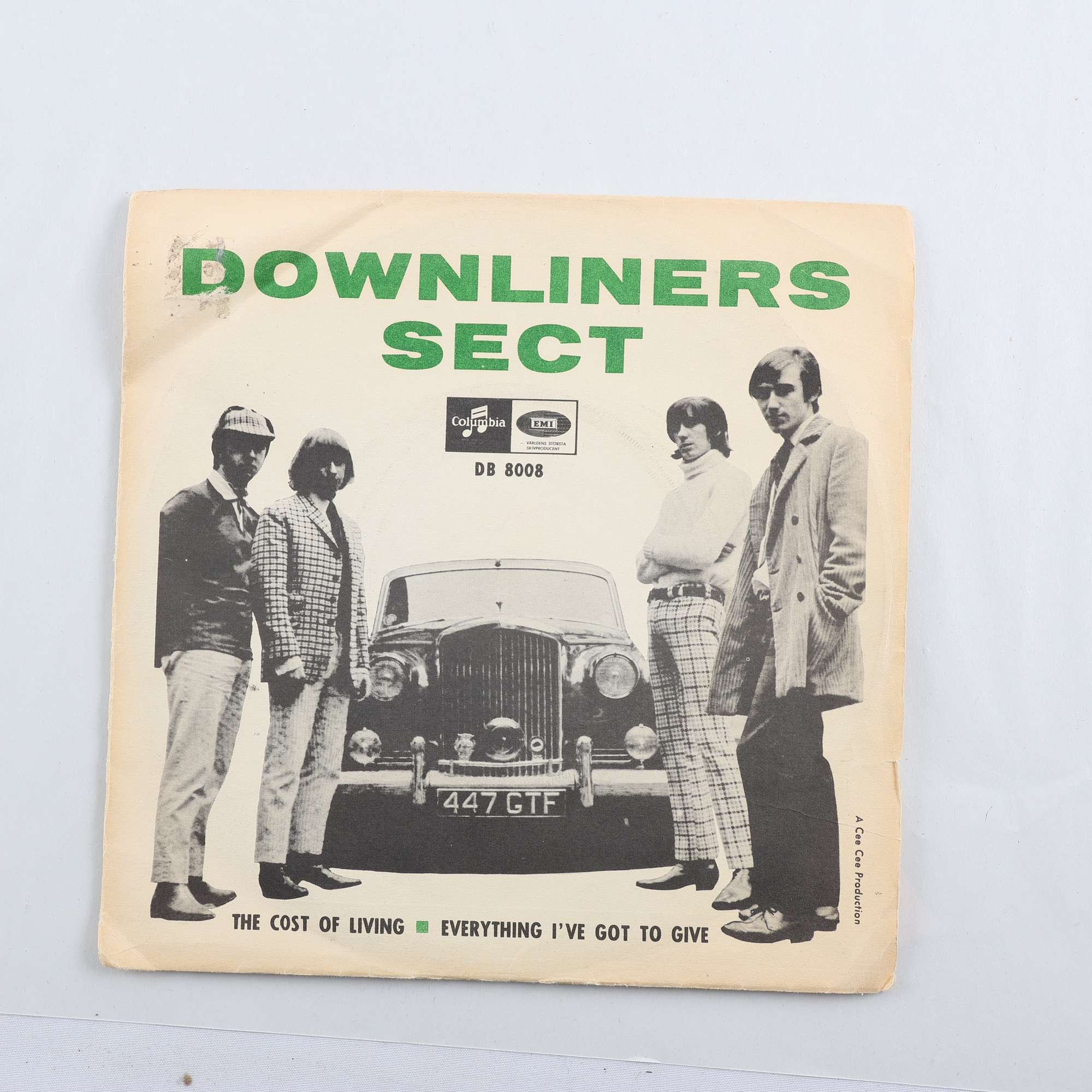 Singel The Downliners Sect, The Cost Of Living