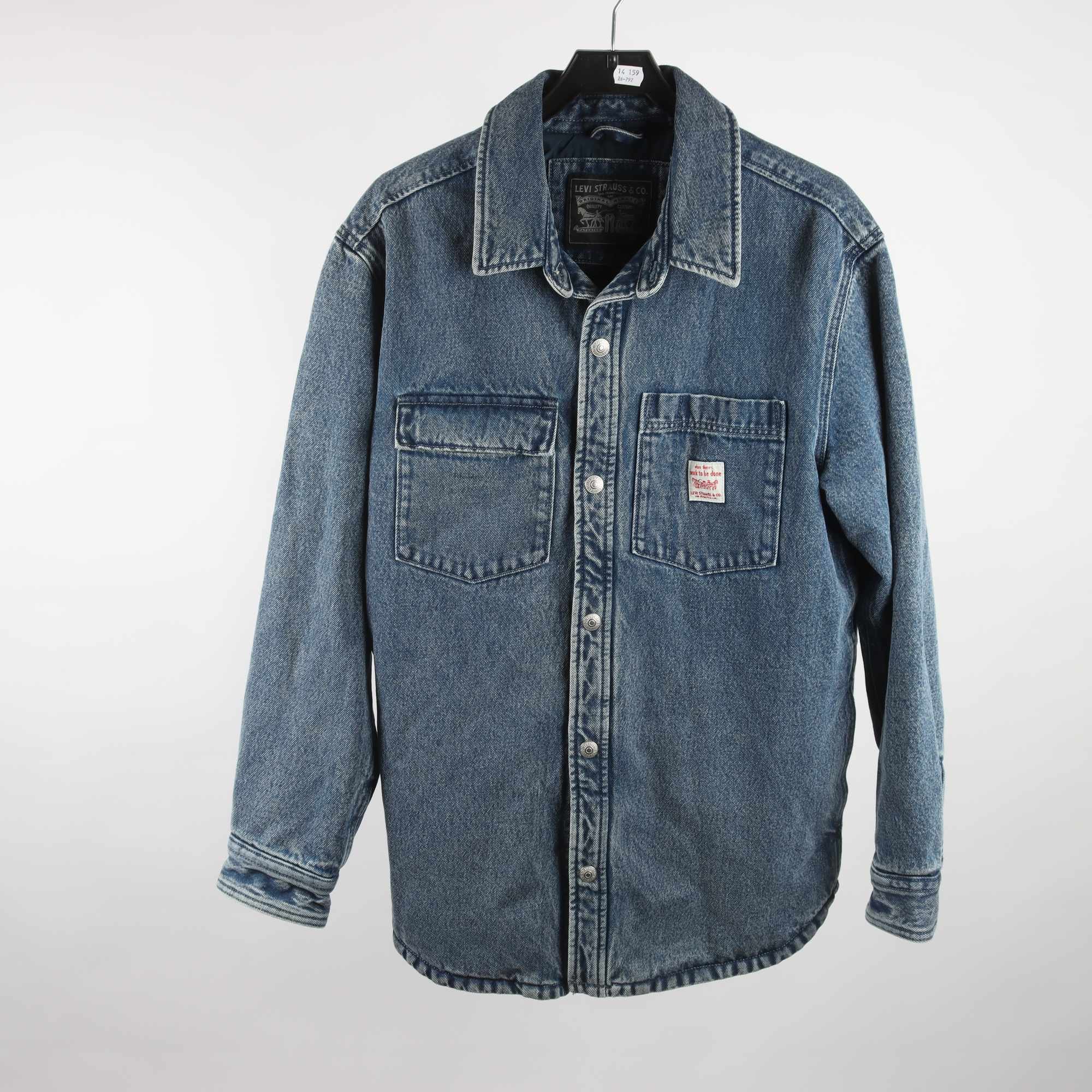 Fodrad jeansskjorta, Levi’s, stl. M