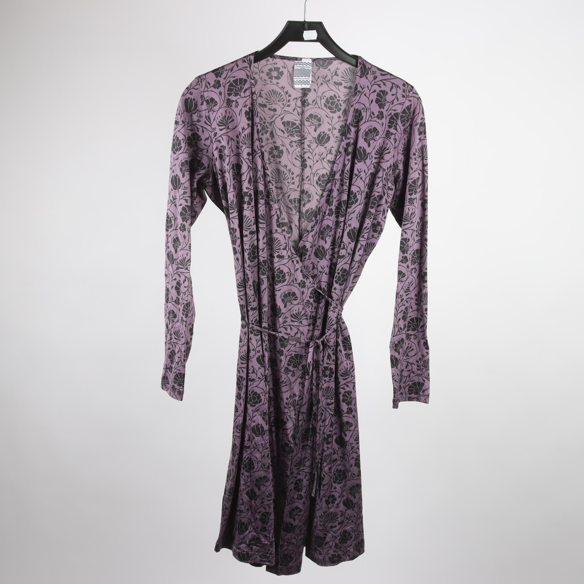 Klänning, Vamlingbolaget, lila, svart, stl. L.