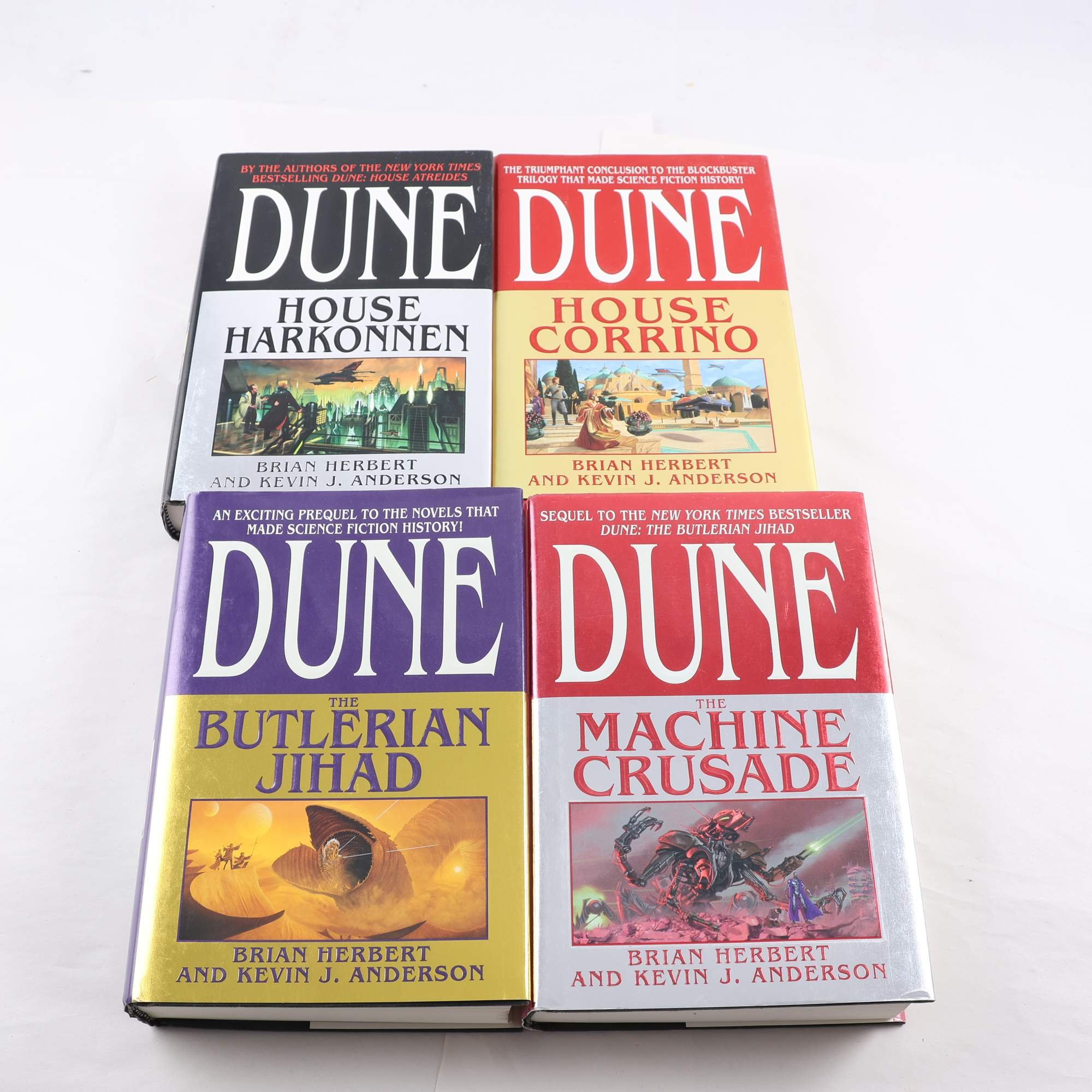 Brian Herbert & Kevin J. Anderson, Dune, 4 volymer