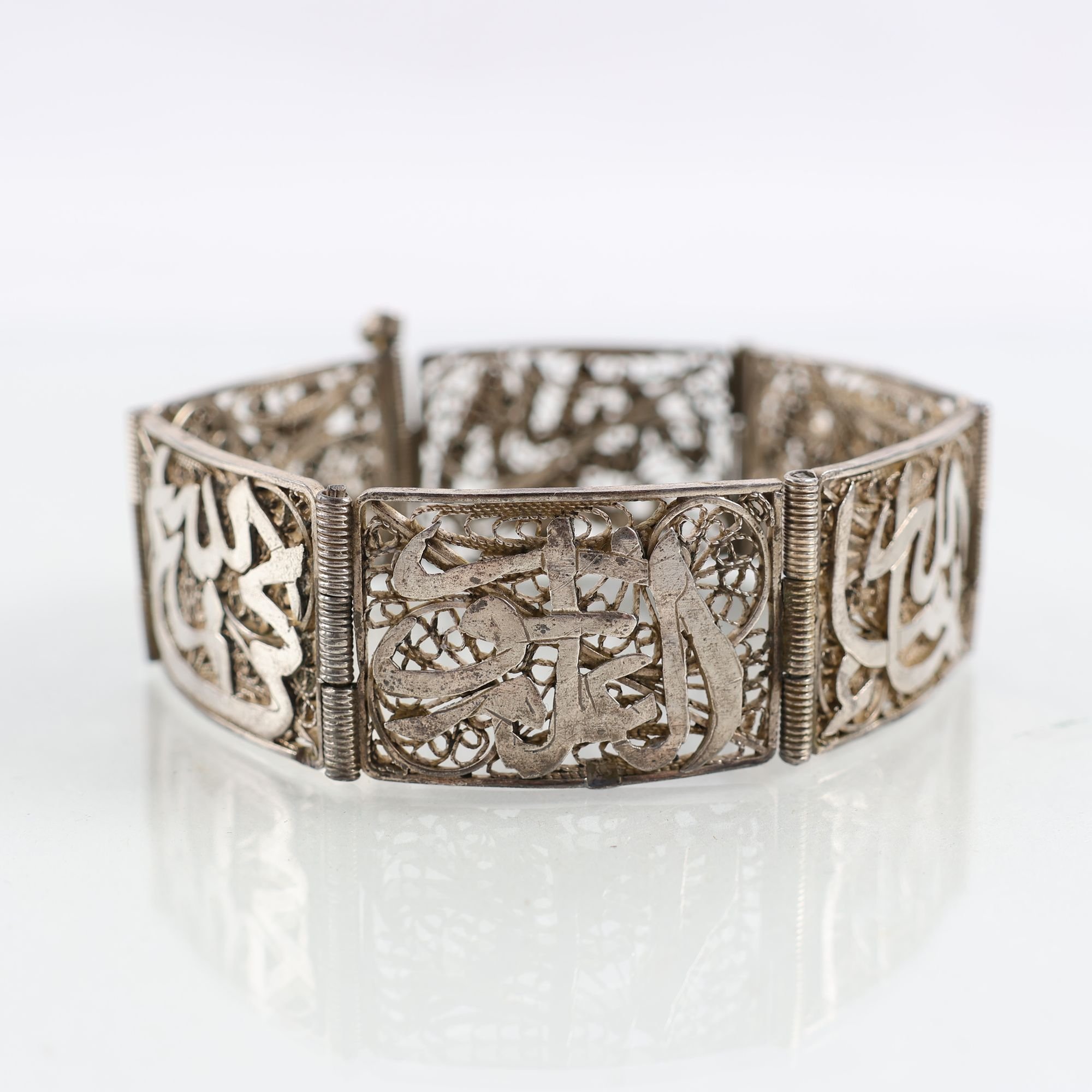 Armband, silver, filigran, vikt: 25.1