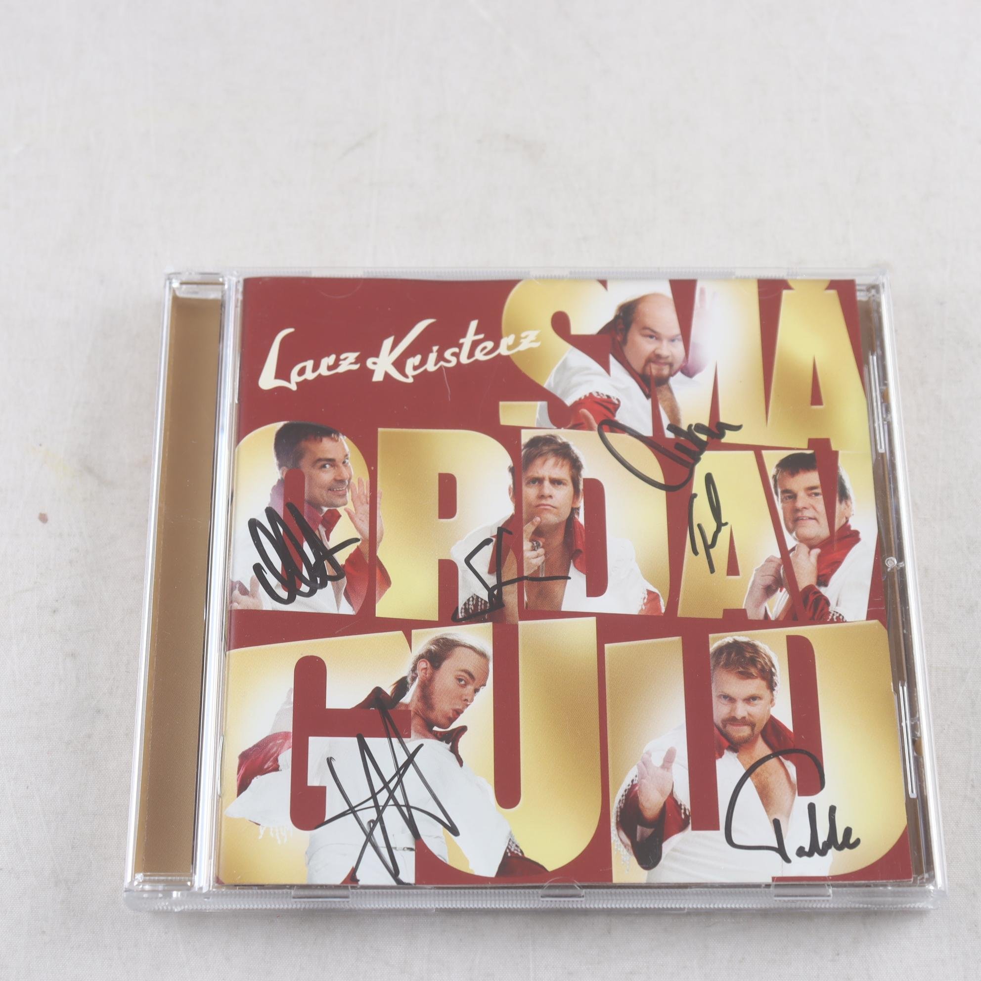 CD, Larz Kristerz – Små ord av guld, sign.