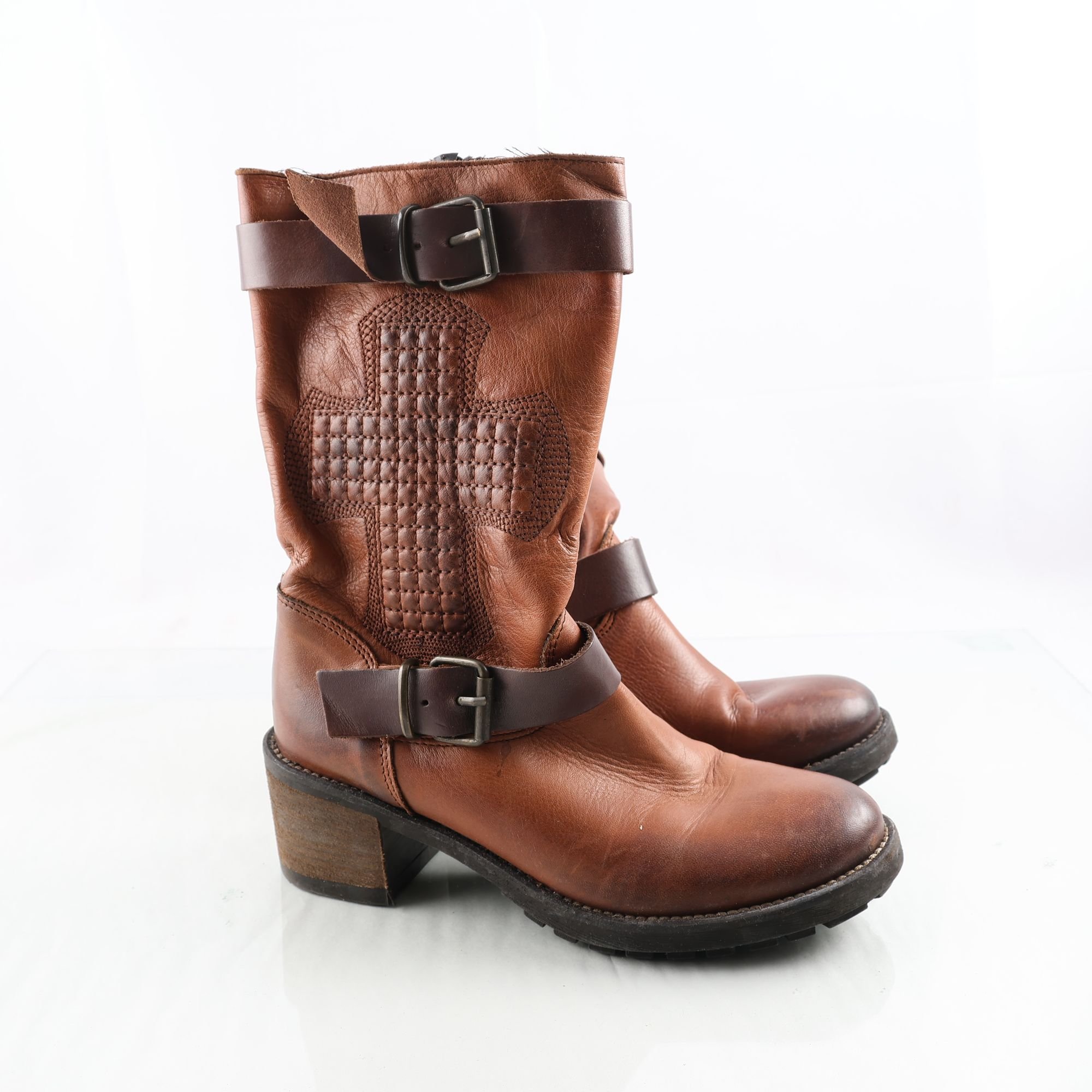 Boots, Urban Projects, läder, stl. 37