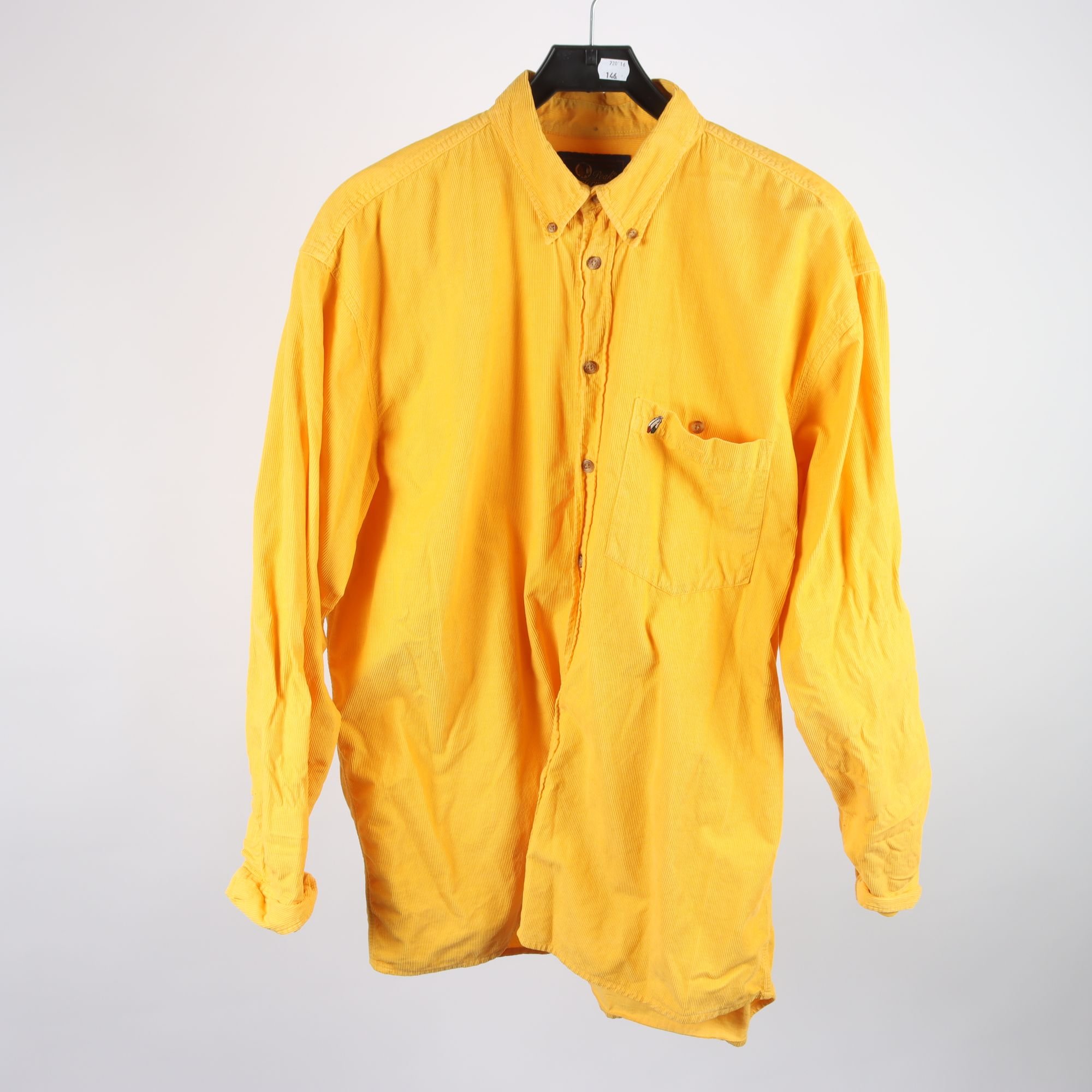 Manchesterskjorta, PeakPerformance, orange, (gul), stl. L