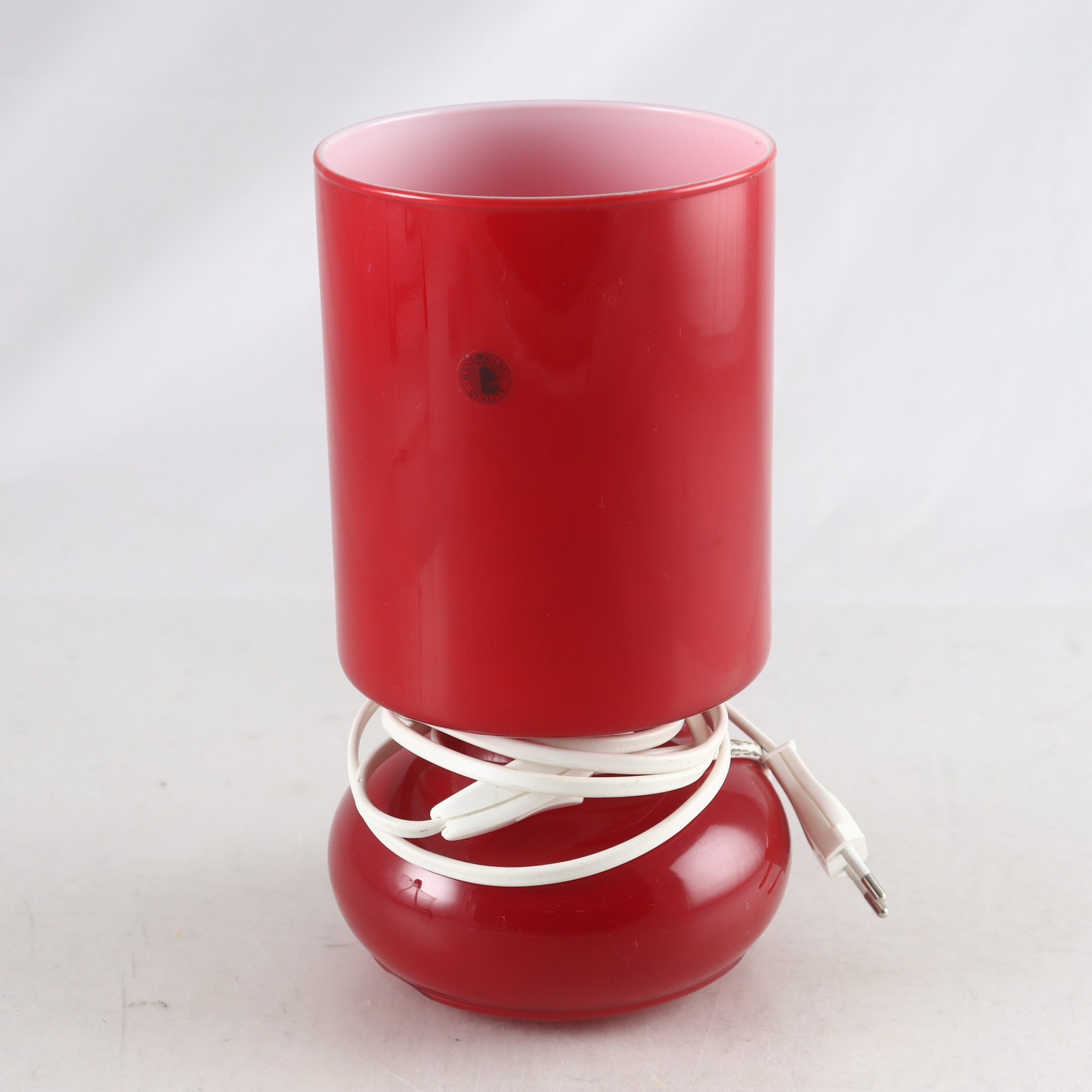 Bordslampa, Ikea, Lykta, röd. Samfraktas ej.