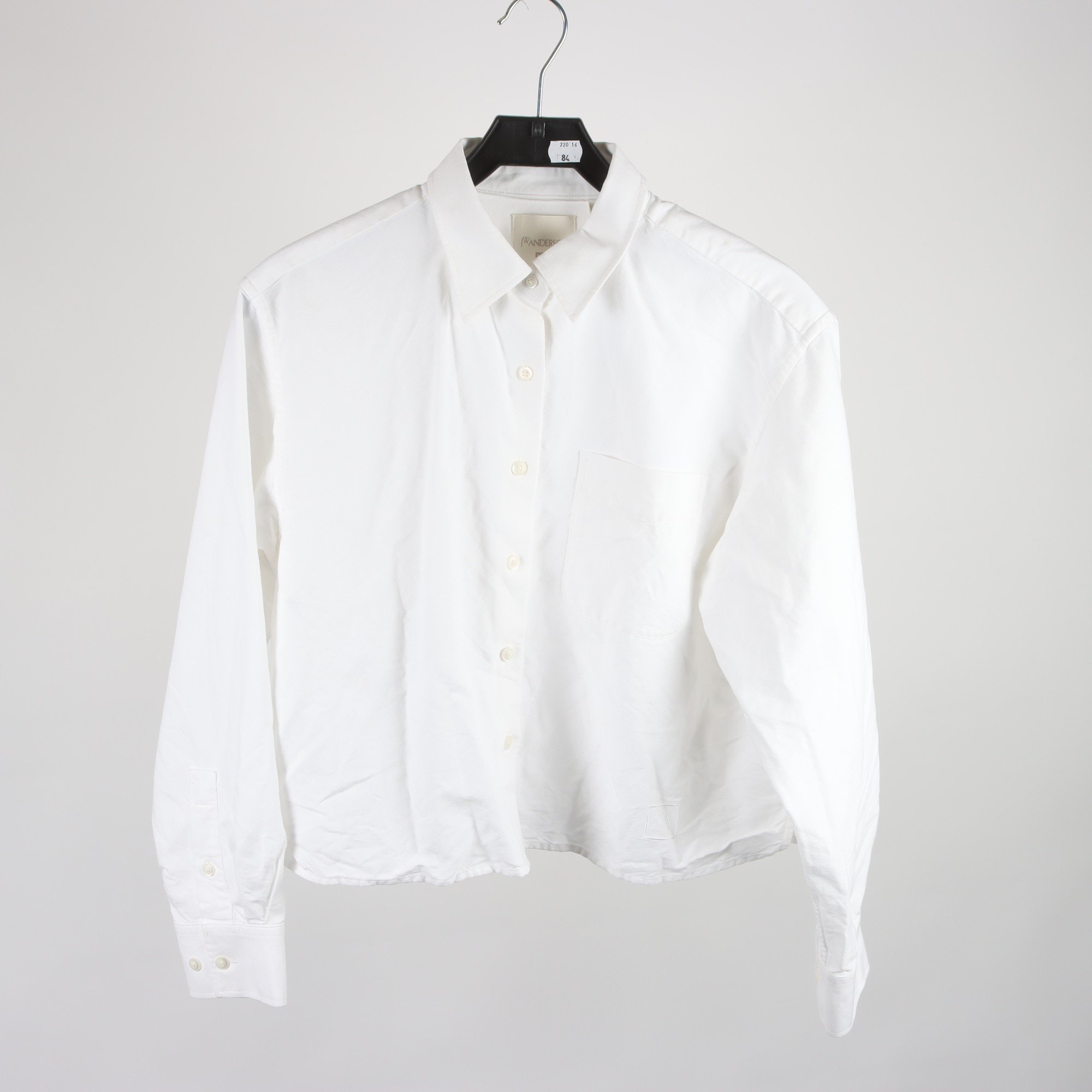 Blus/skjorta, JW Anderson x Uniqlo, vit, stl. S