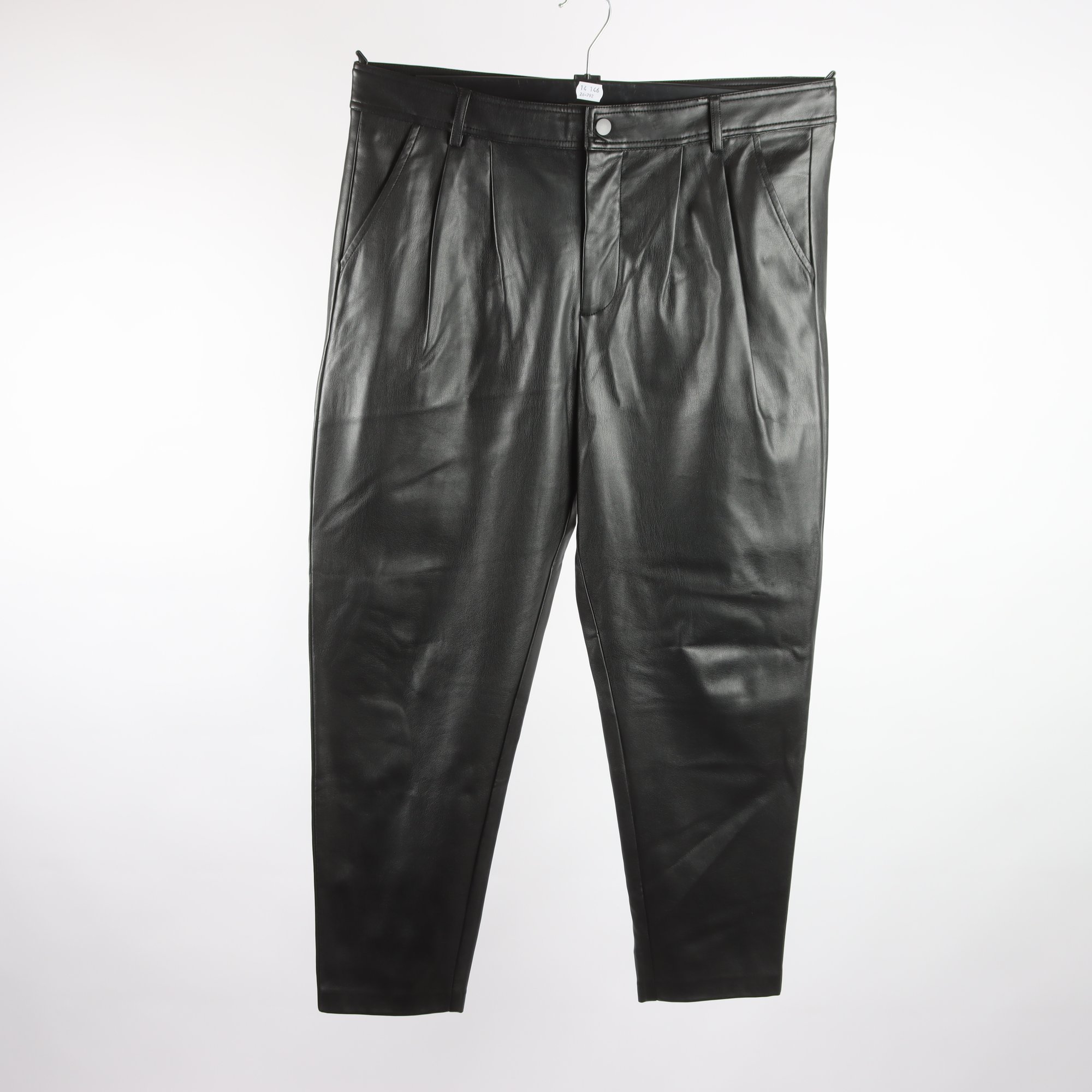 Byxor i läderimitation, Free/Quent, stl. XL