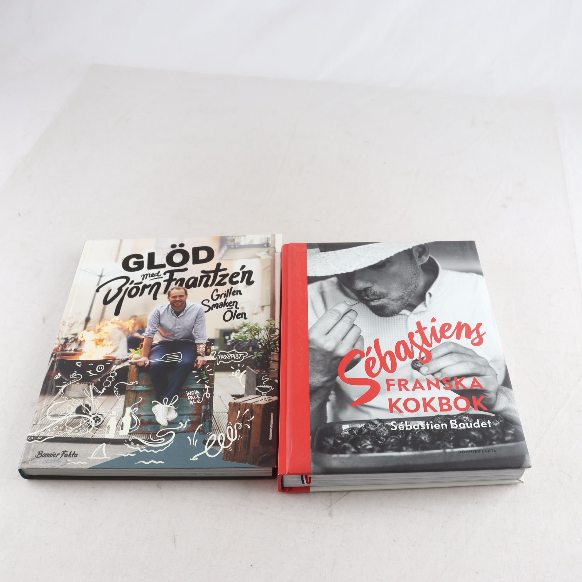 kokböcker, Björn Franzén & Sebastian Boudet.