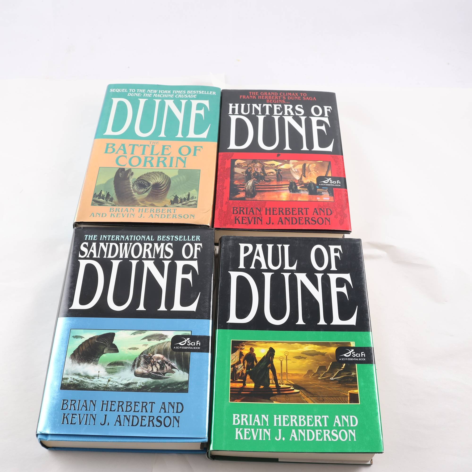Brian Herbert & Kevin J. Anderson, Dune, 4 volymer