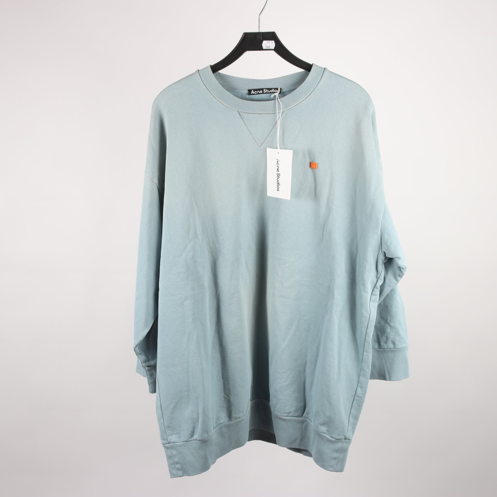 Sweatshirt, Acne Studios, blå, stl. XXS/S (oversize)