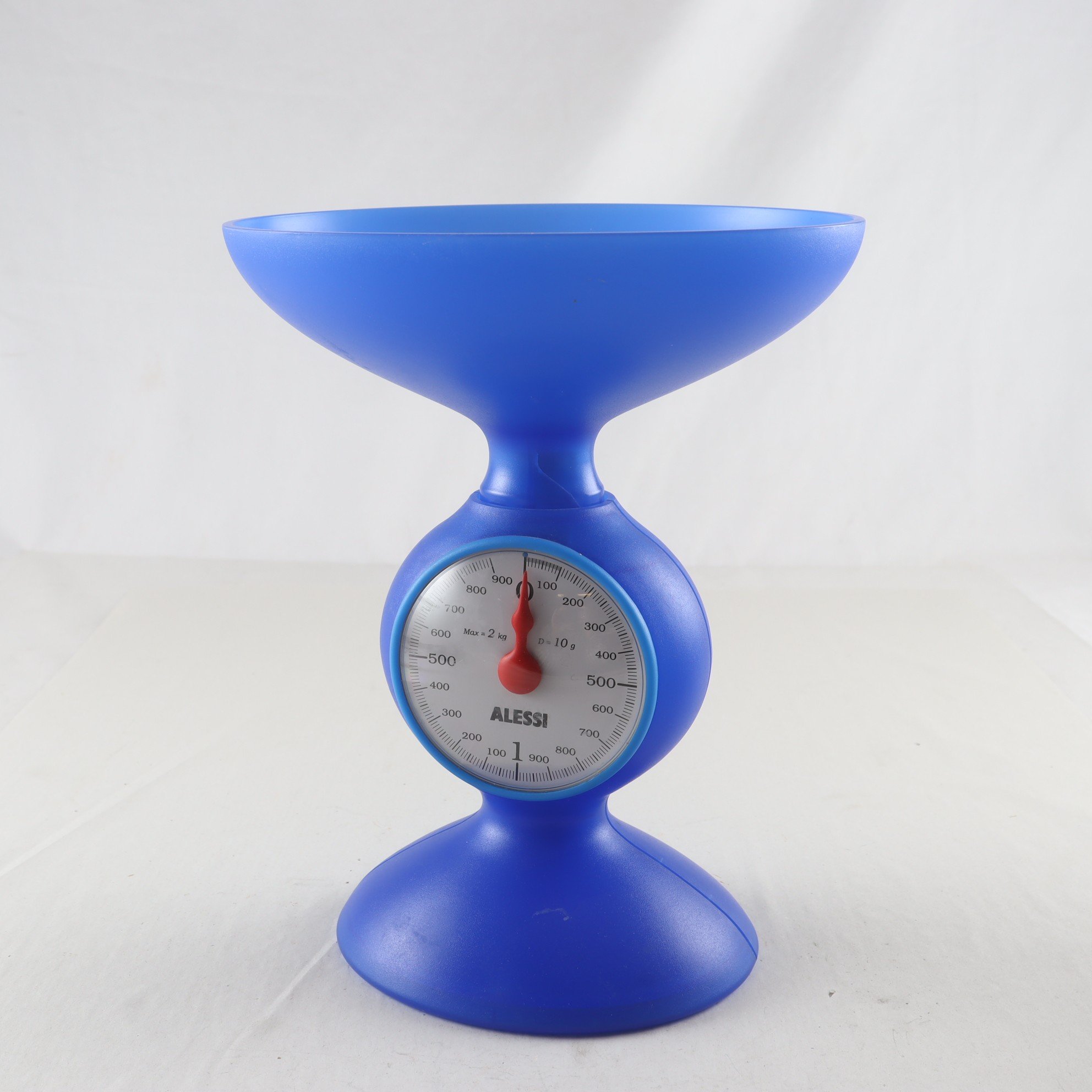 Köksvåg, plast, ”Molly”, Stefano Giovannoni, Alessi, Italien. Samfraktas ej