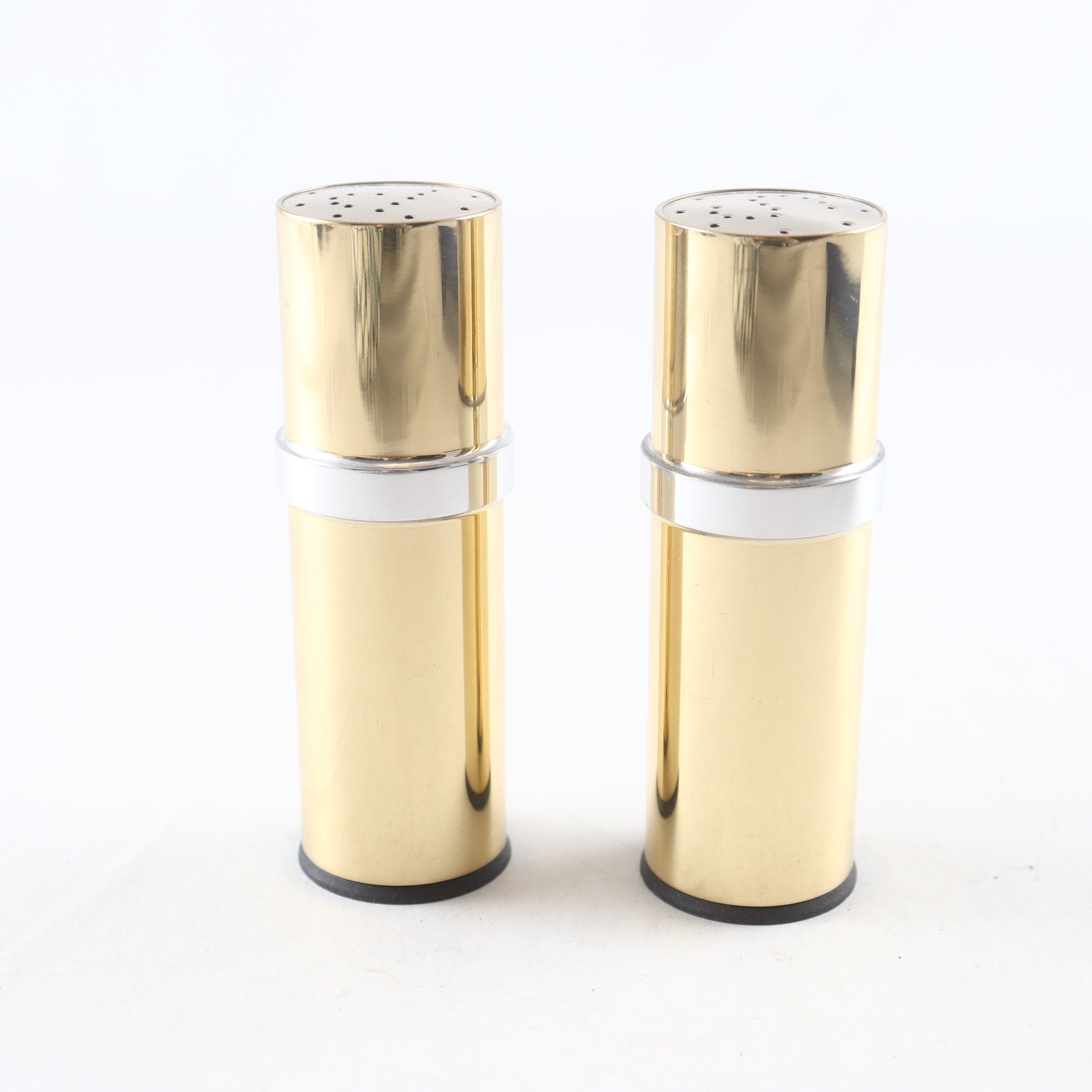 Salt och pepparströare, mässing, Sigvard Bernadotte, Skultuna