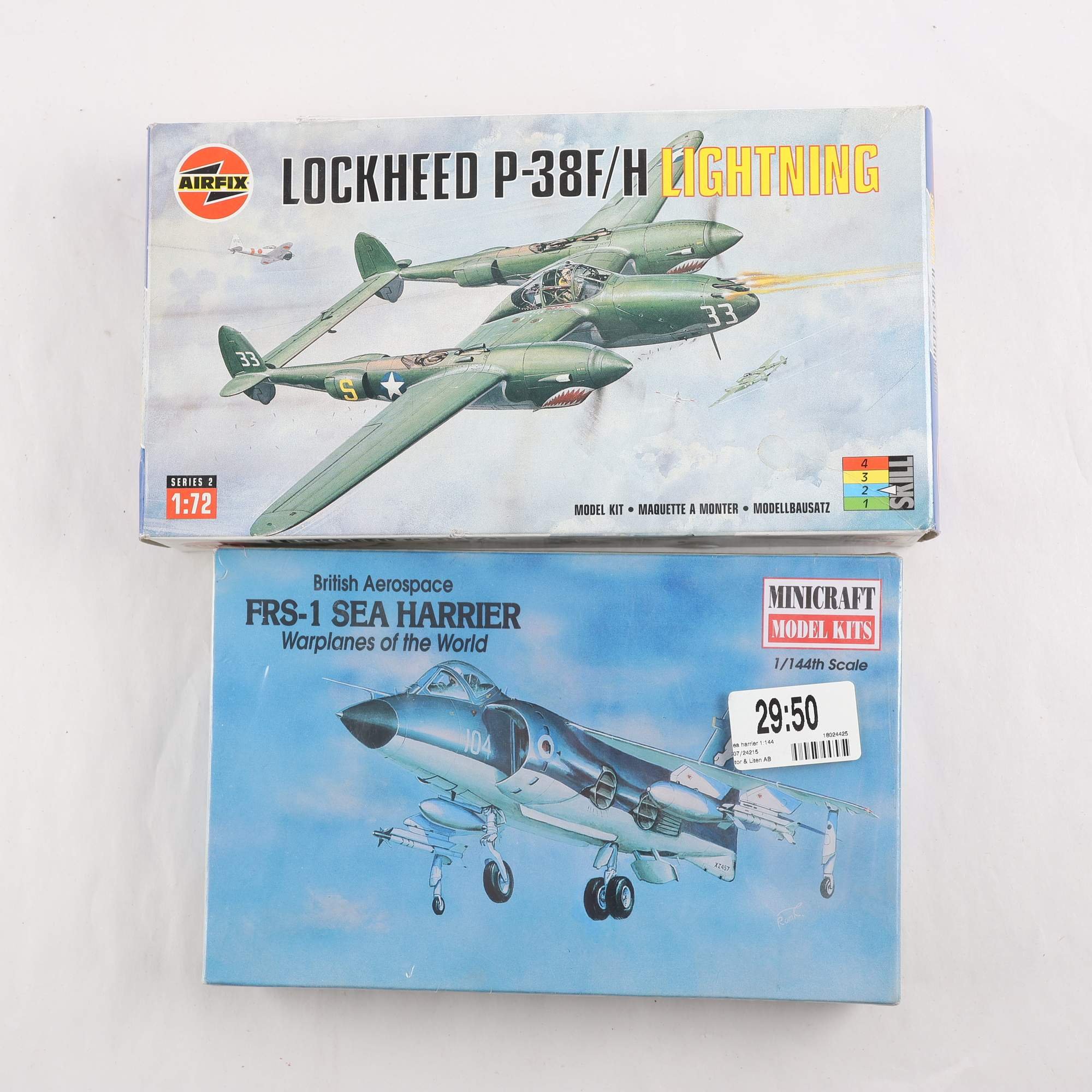 Byggmodeller, flygplan