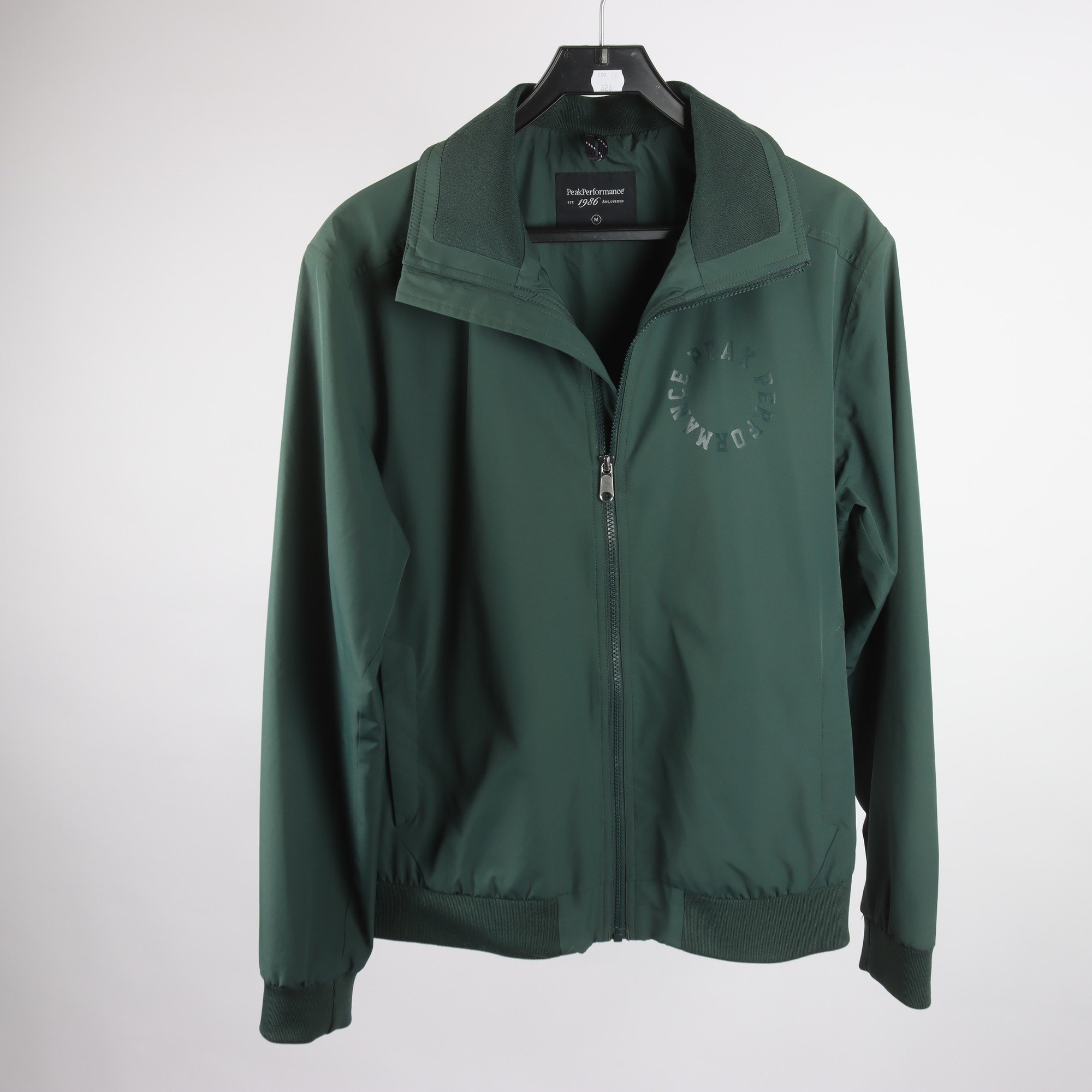 Sommarjacka, Peak Performance, grön, stl. M.