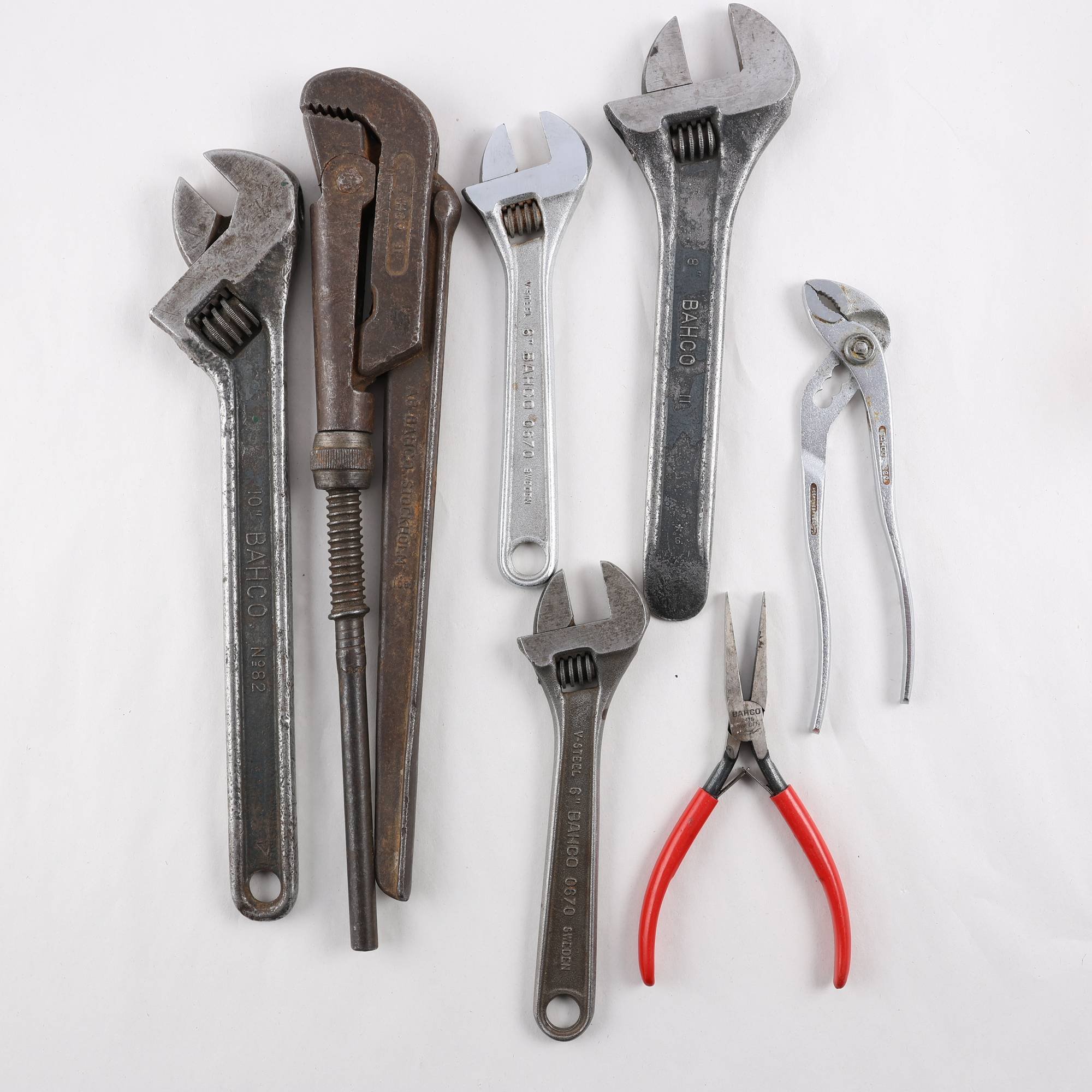 Verktyg, Bahco-tänger, blandat 6st.