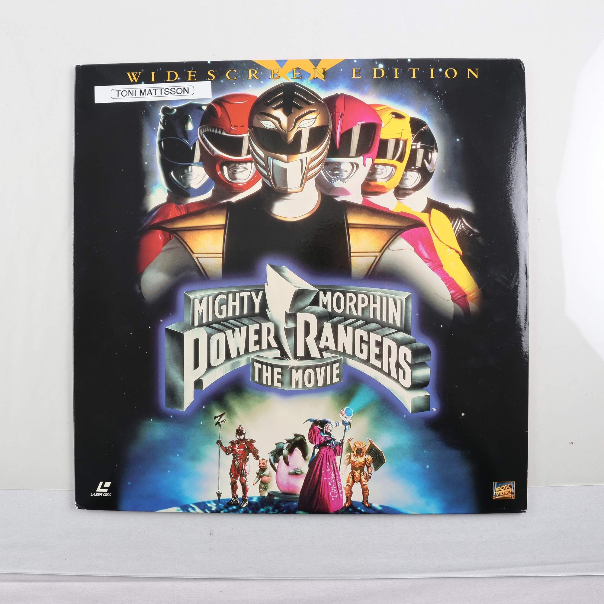 Laserdisc Mighty Morphin Power Rangers The Movie