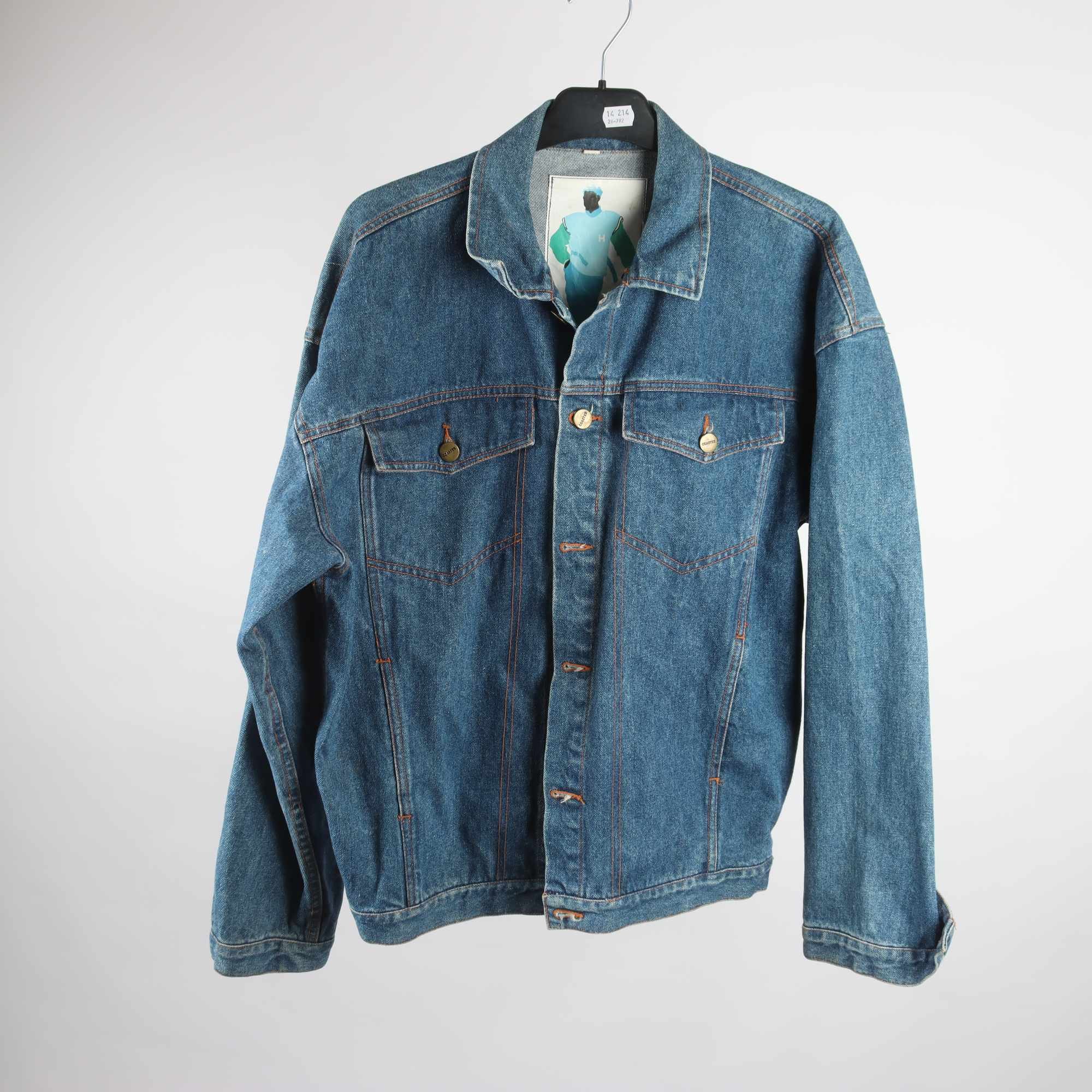 Jeansjacka, Hubert Coaster, vintage, stl. 54