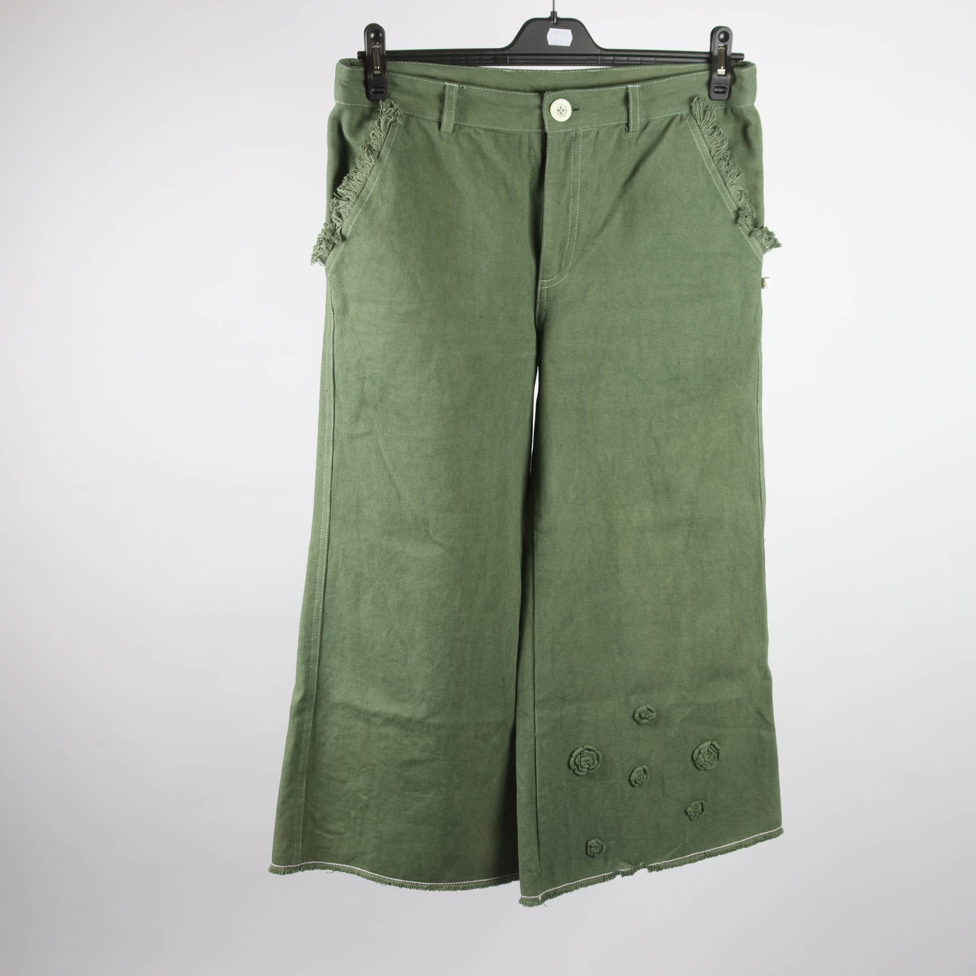 Jeans, Q, grön, stl. L.