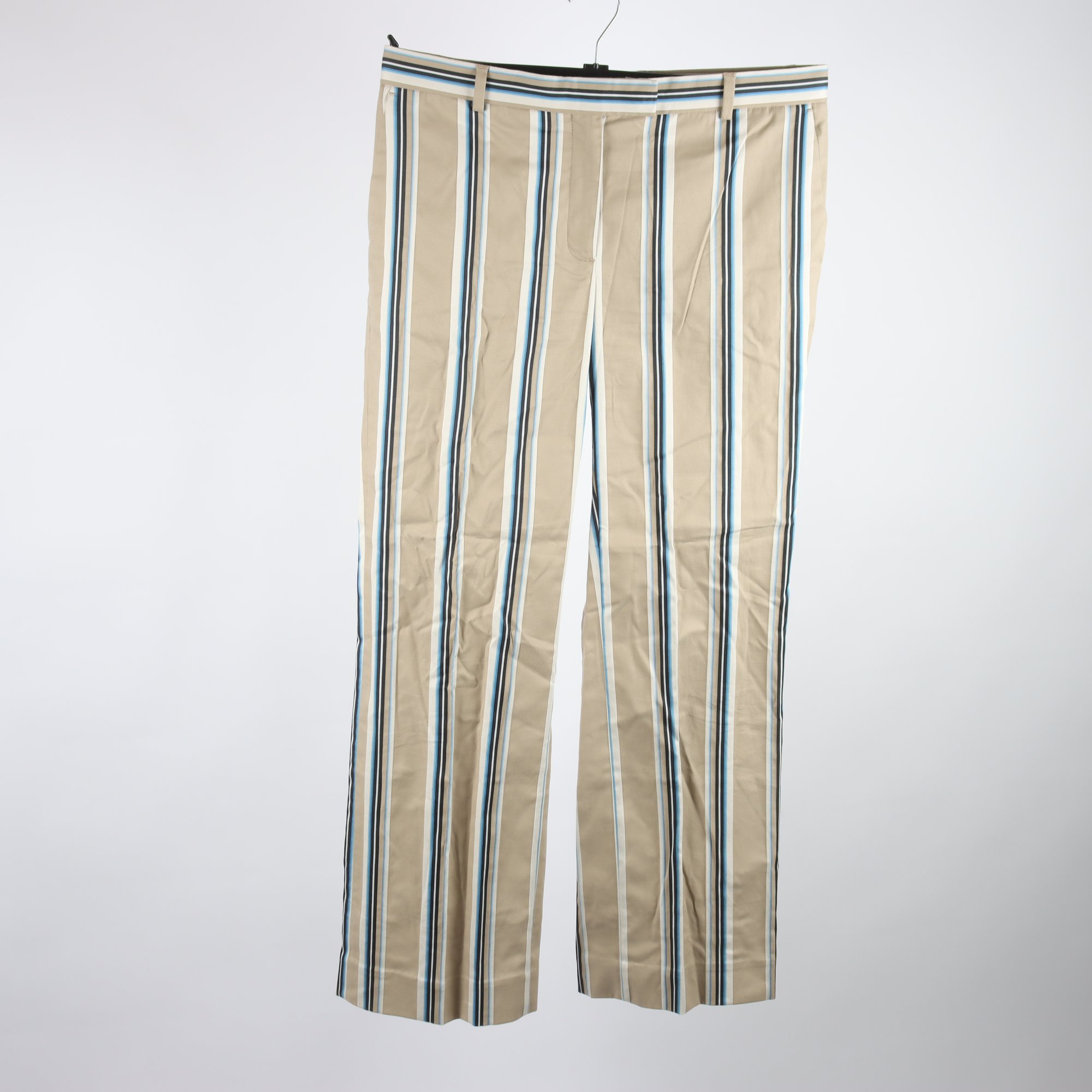 Byxor, Arket, beige, randig, stl. 42