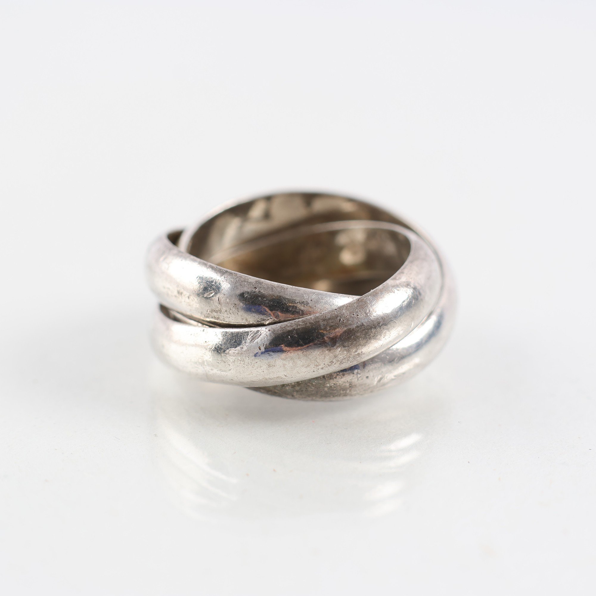 Ring, silver 925, 3 delad, vikt: 12.5g