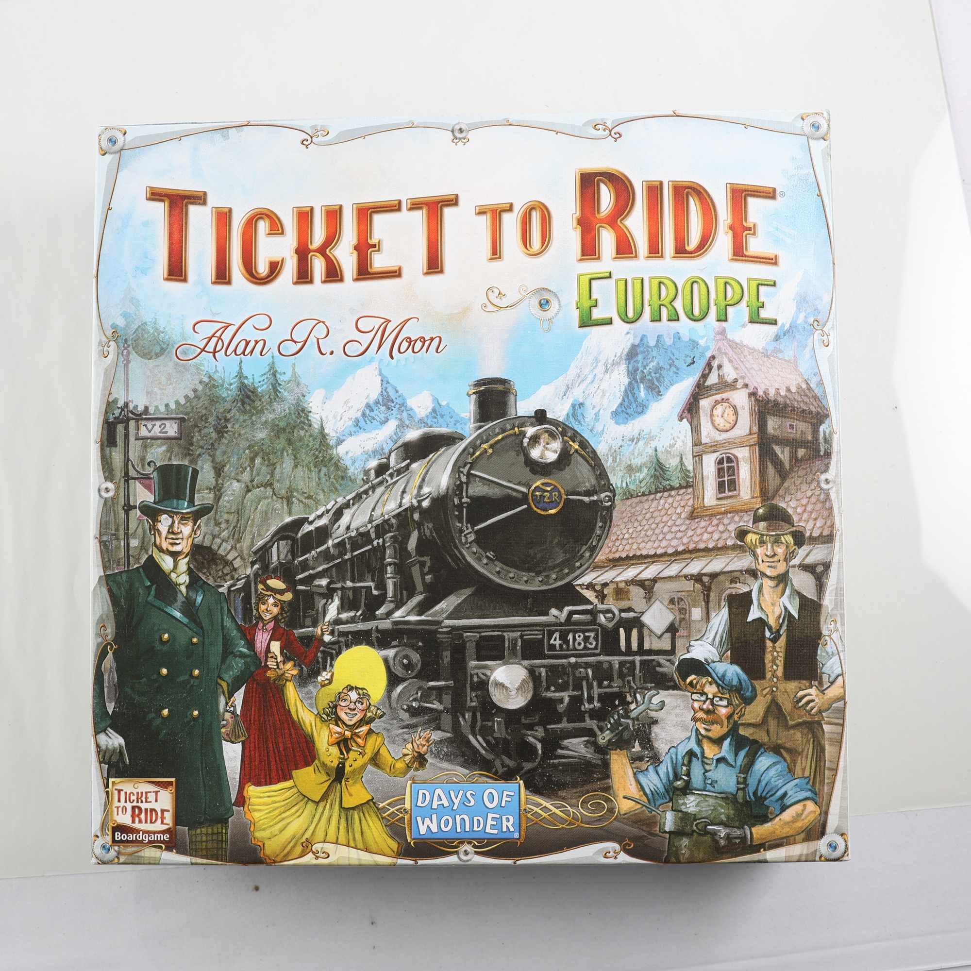 Spel, Ticket to ride,europe.