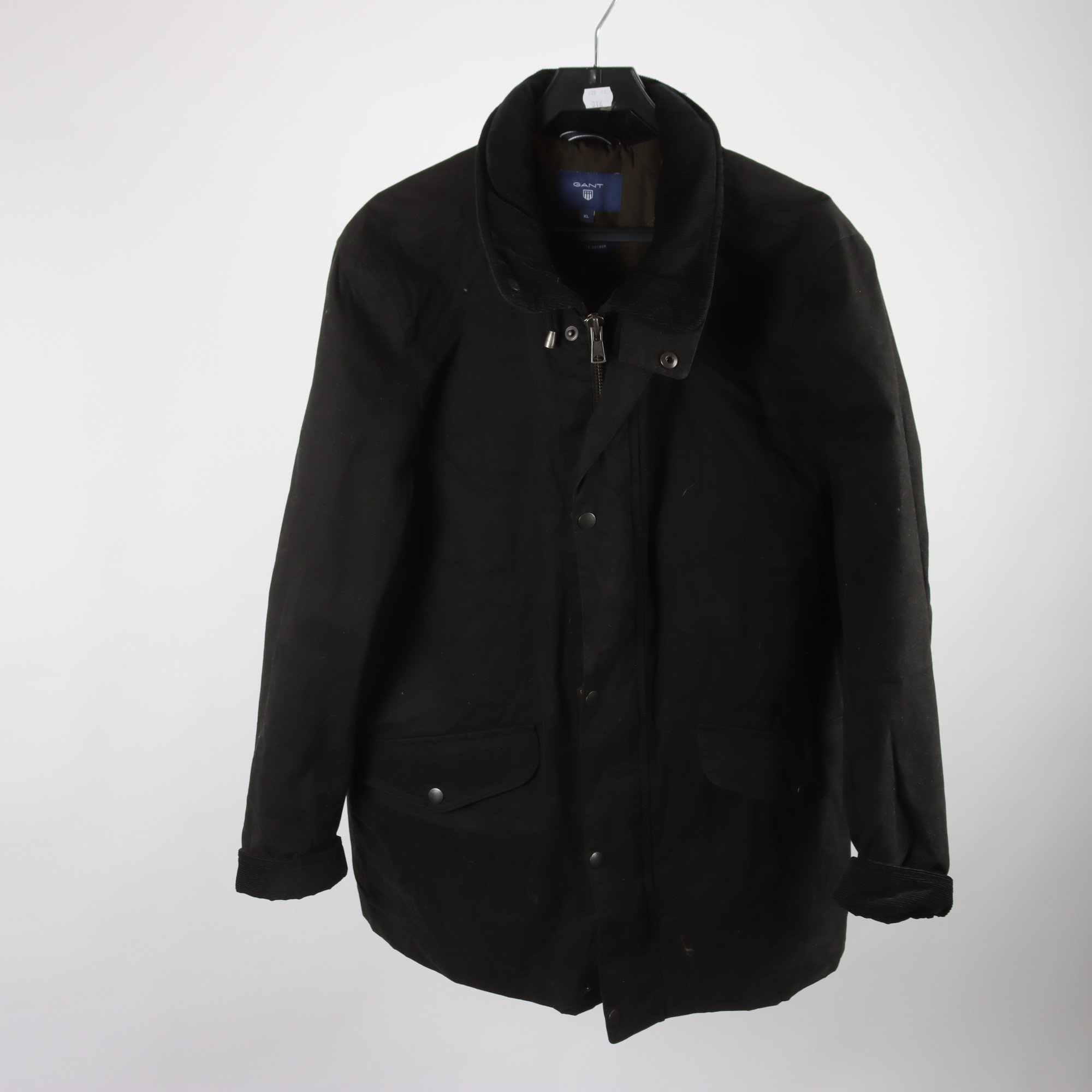 Fodrad jacka, Gant, svart, stl. XL.