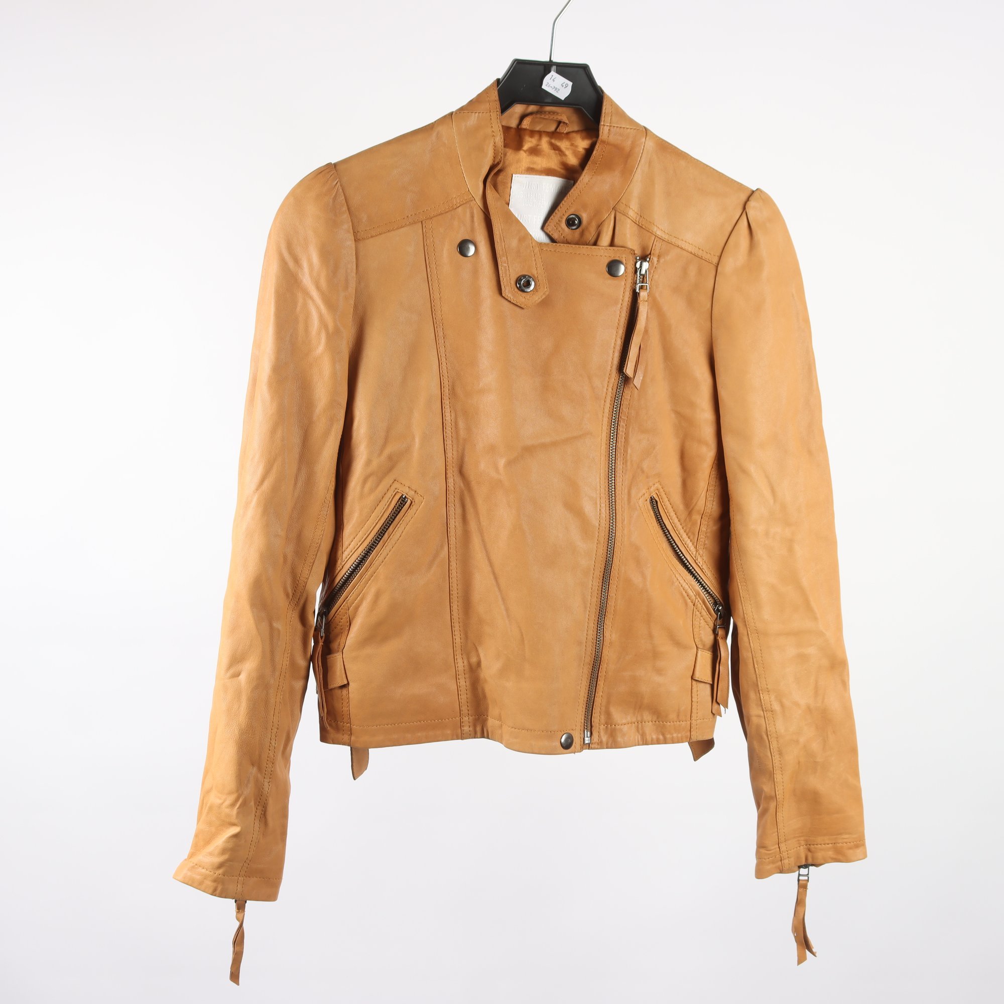 Skinjacka, Just Female, 100% läder, stl. S