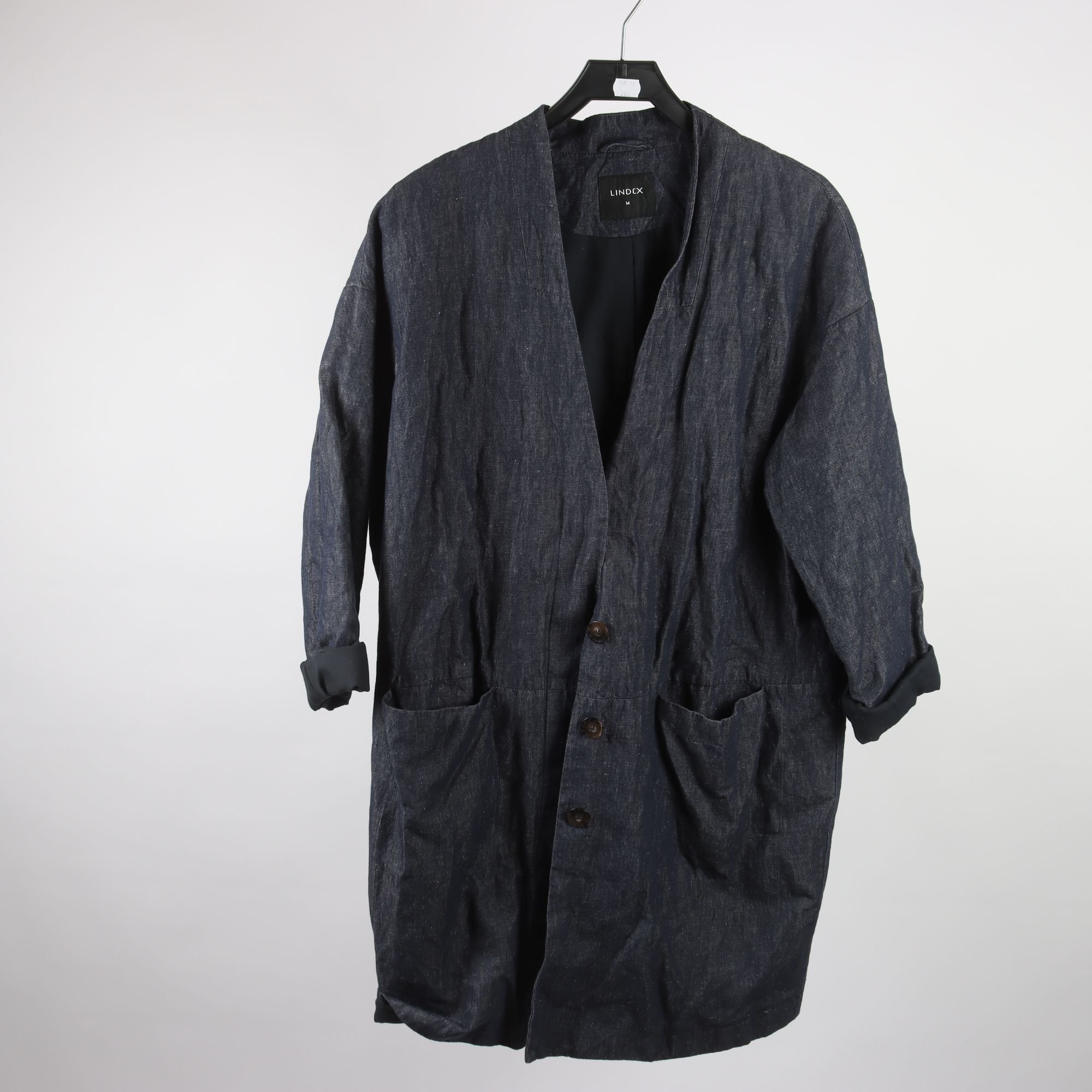 Jeanskappa, Lindex, blå, stl. M.