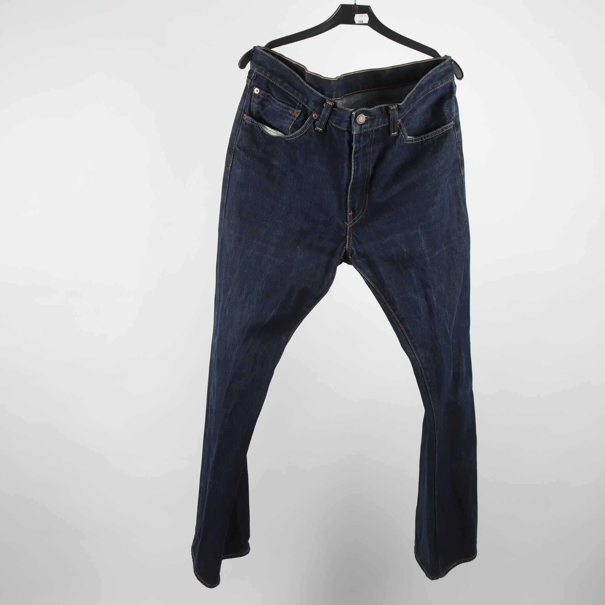 Jeans, Levi Strauss & Co 505, blå, stl. W34 L32