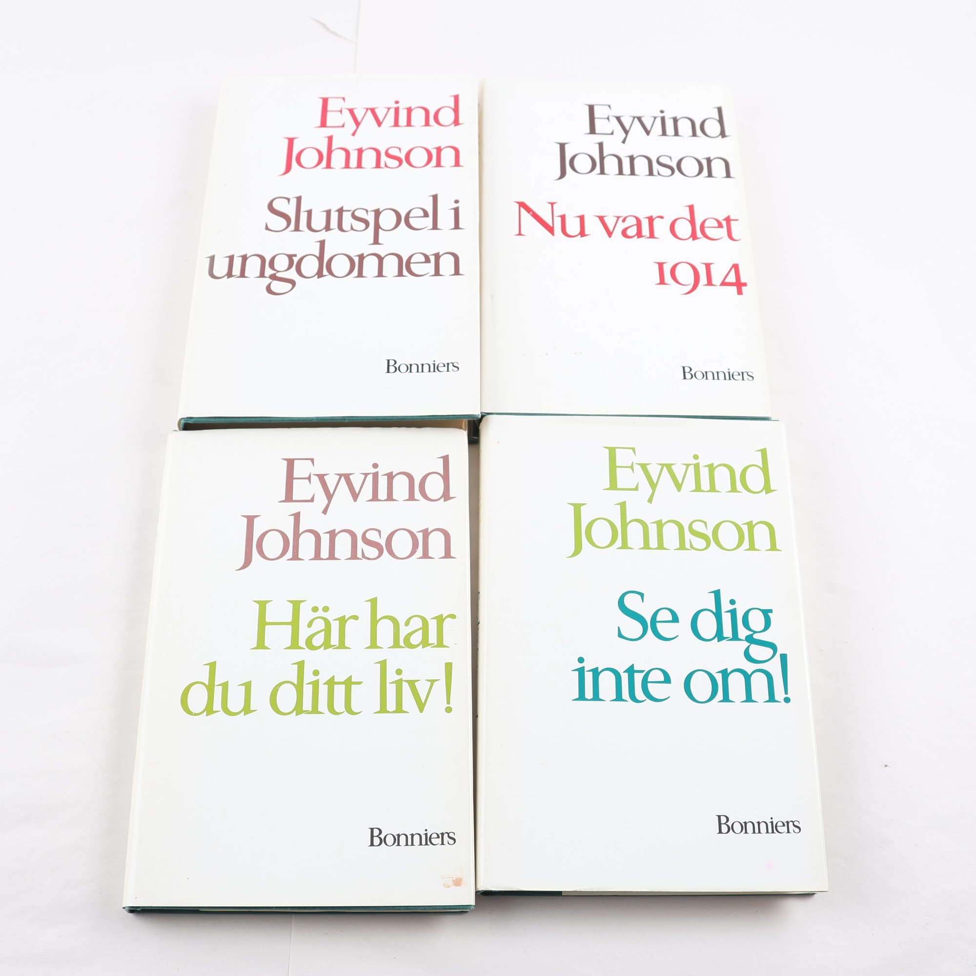 Eyvind Johnson, Romanen om Olof, Vol. 1-4
