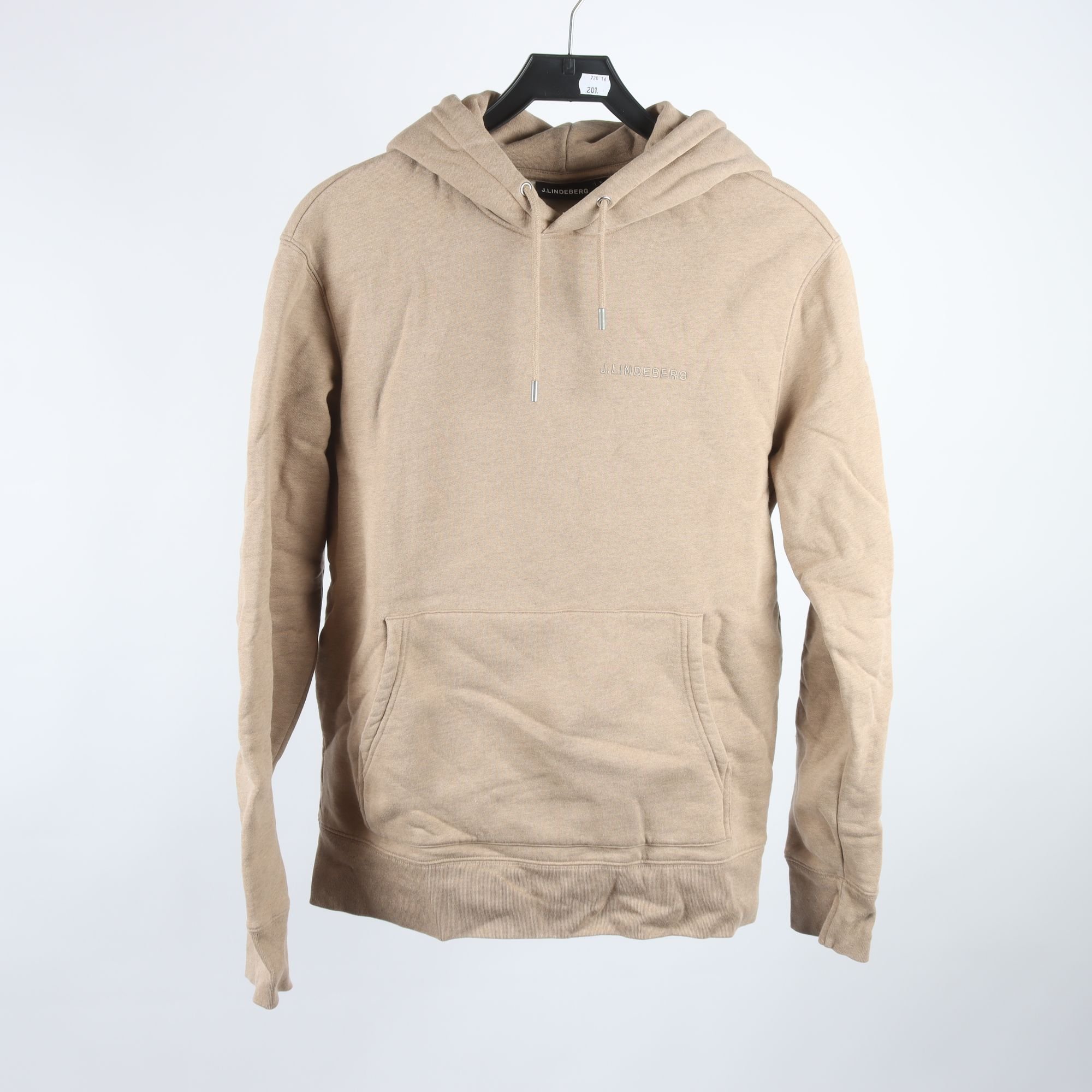 Hoodie, J.Lindeberg, beige, stl. S