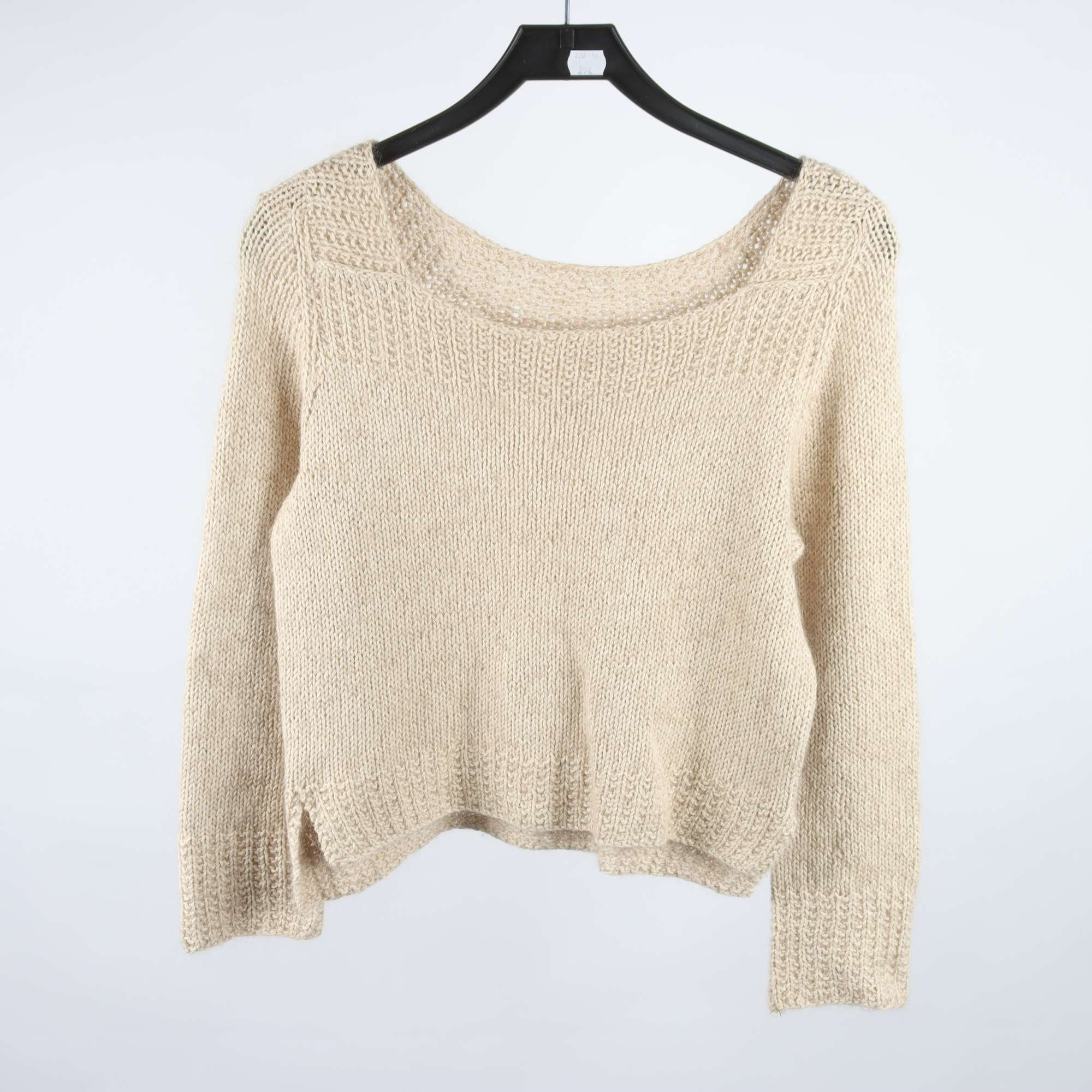 Tröja, Okänd, beie, stl. ca. S.