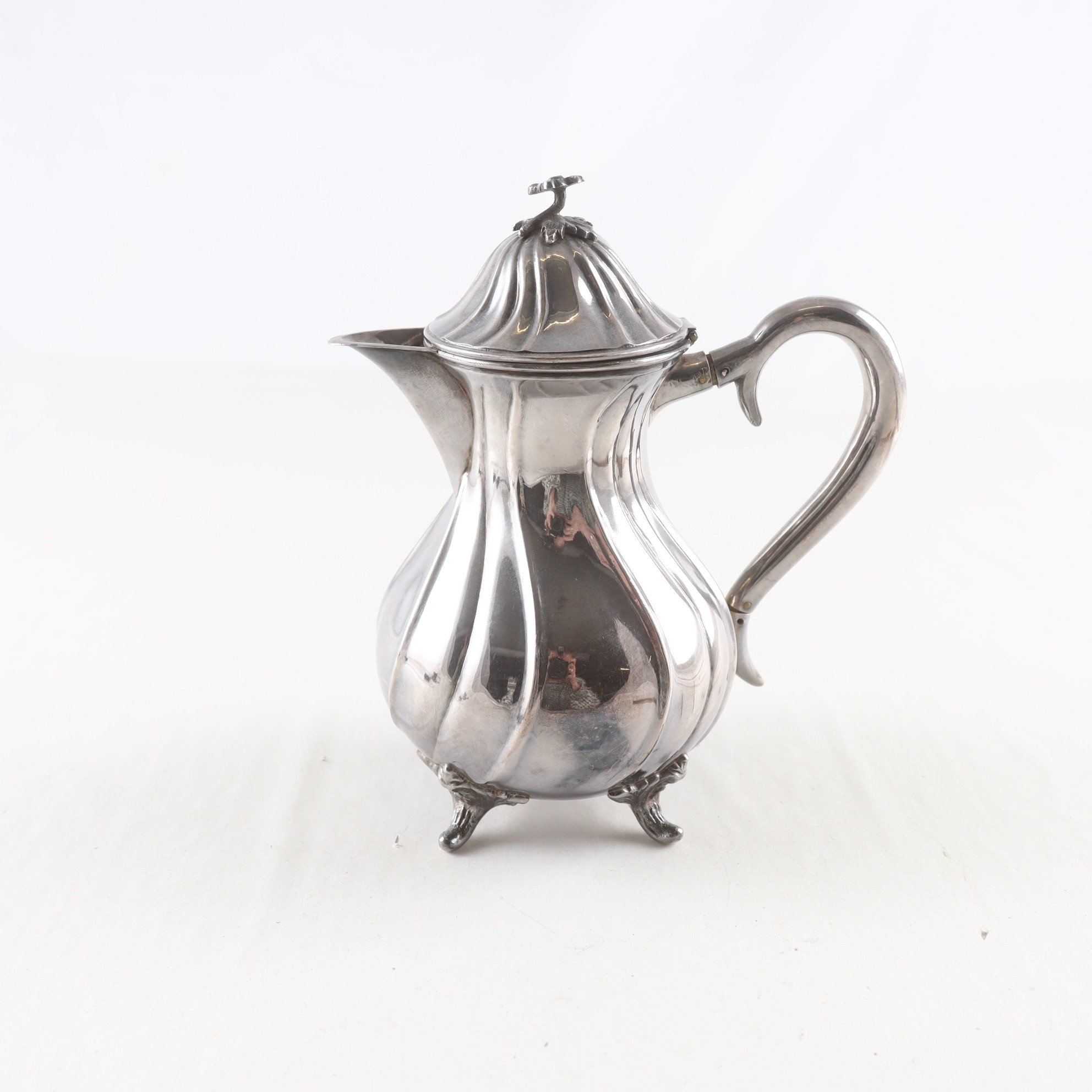 Kaffekanna, nysilver, L.W.V, Danmark