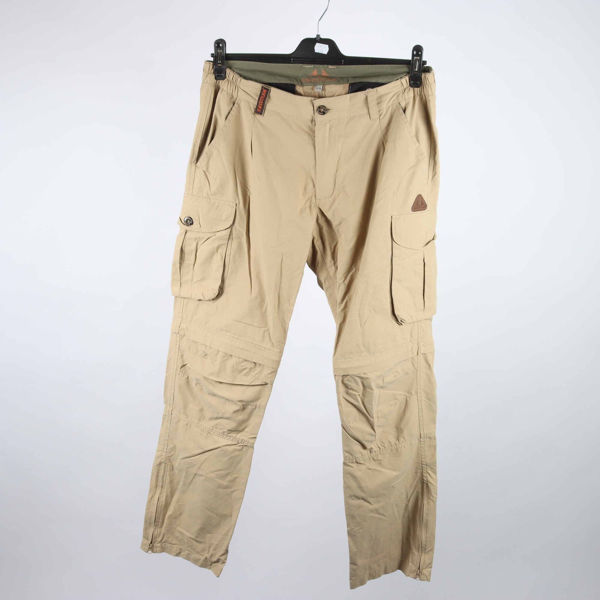 Byxor, Swedteam, beige, stl. 54.