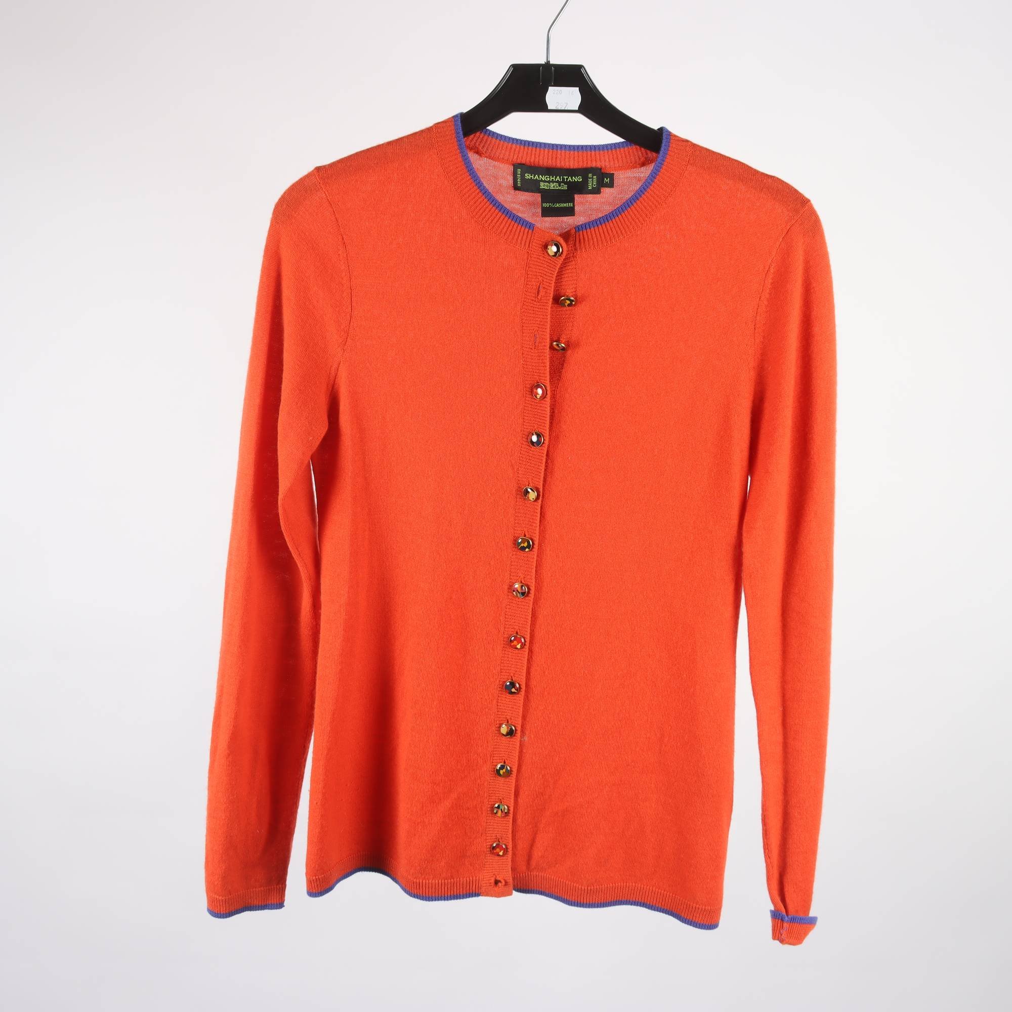 Kofta, Shanghaitang, orange, 100% cashmere, stl. M.