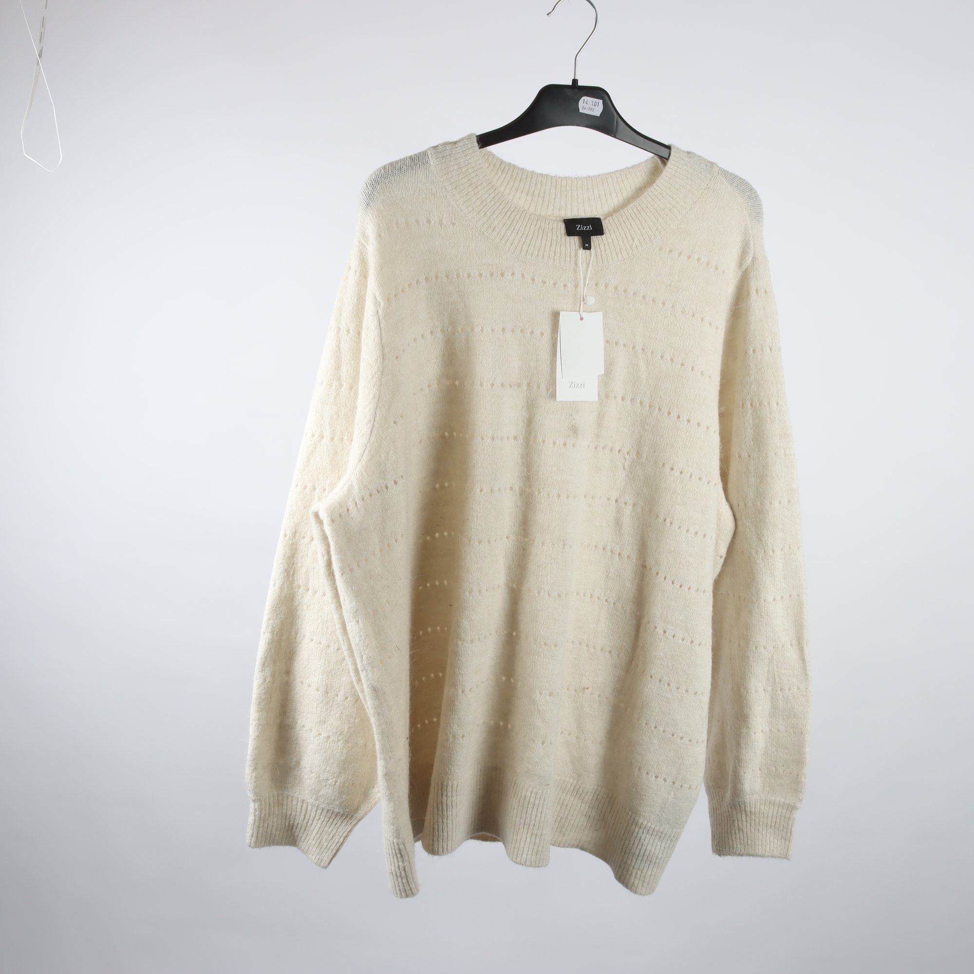 Stickad tröja, Zizzi, stl. M