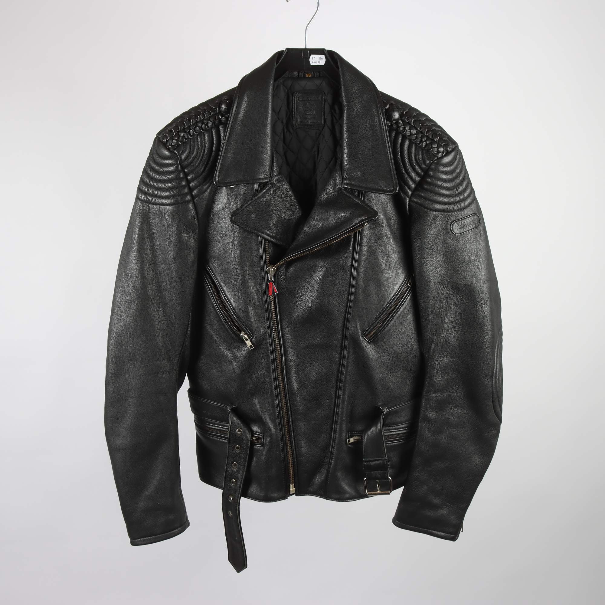 Skinnjacka, Hein Gericke, 100% läder, stl. 56