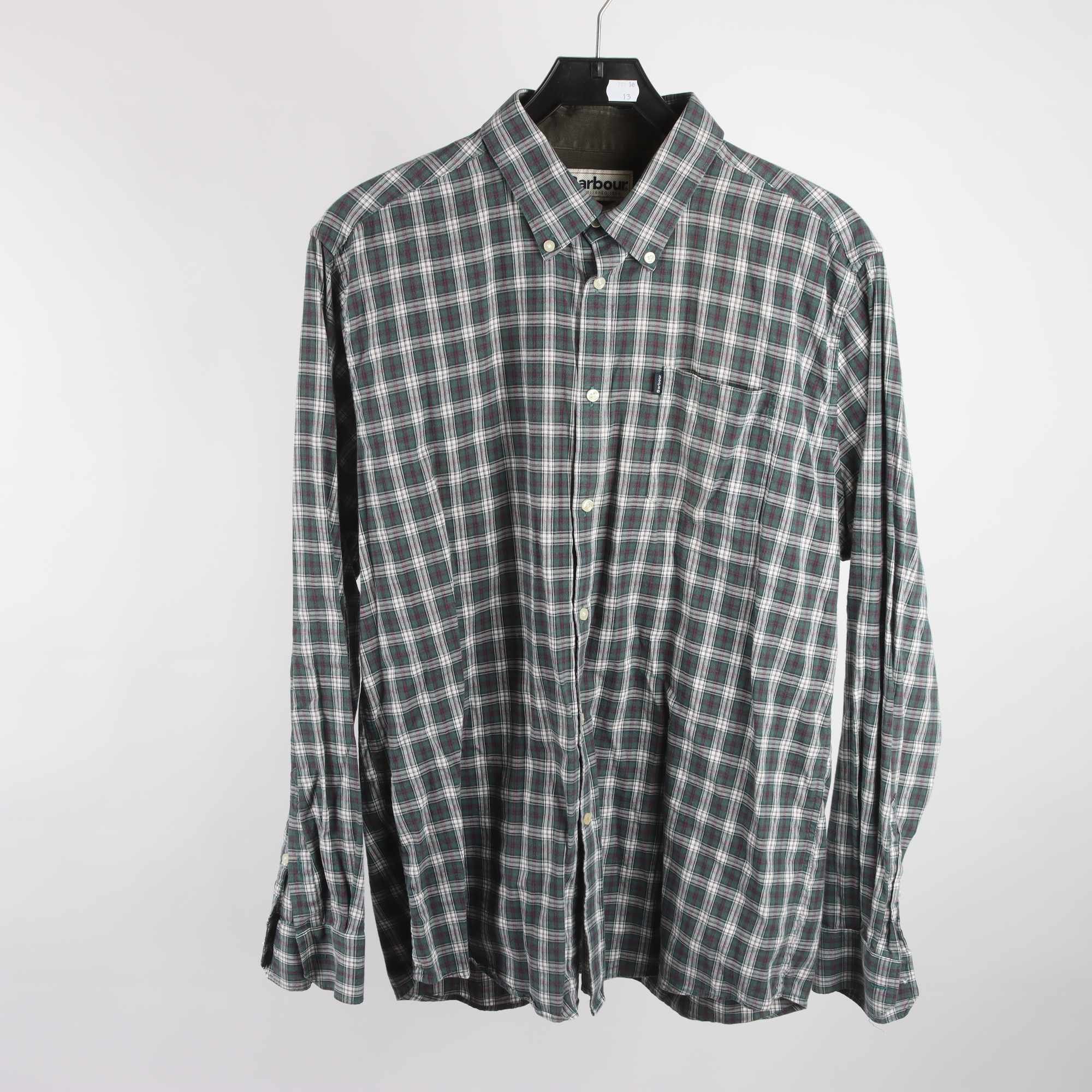 Skjorta, Barbour, rutig, stl. XL
