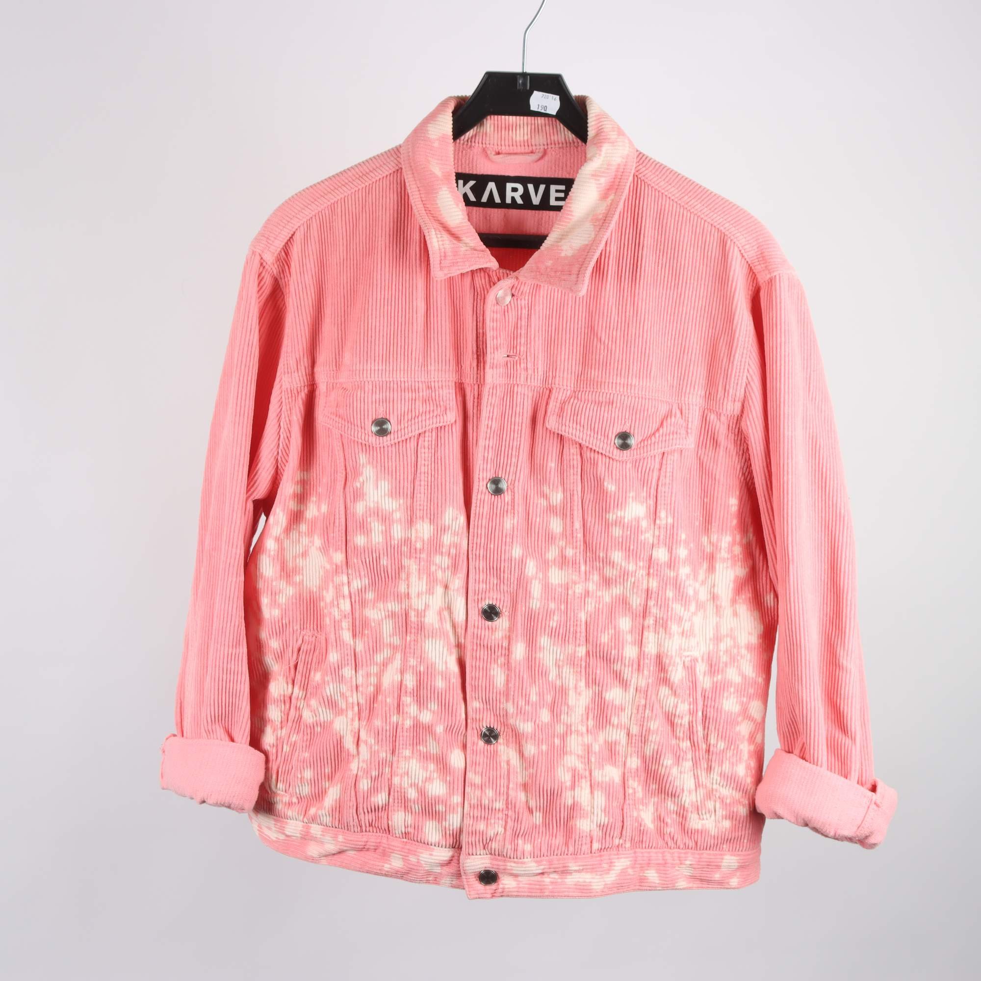 Manchesterjacka, Karve, rosa, stl. XL