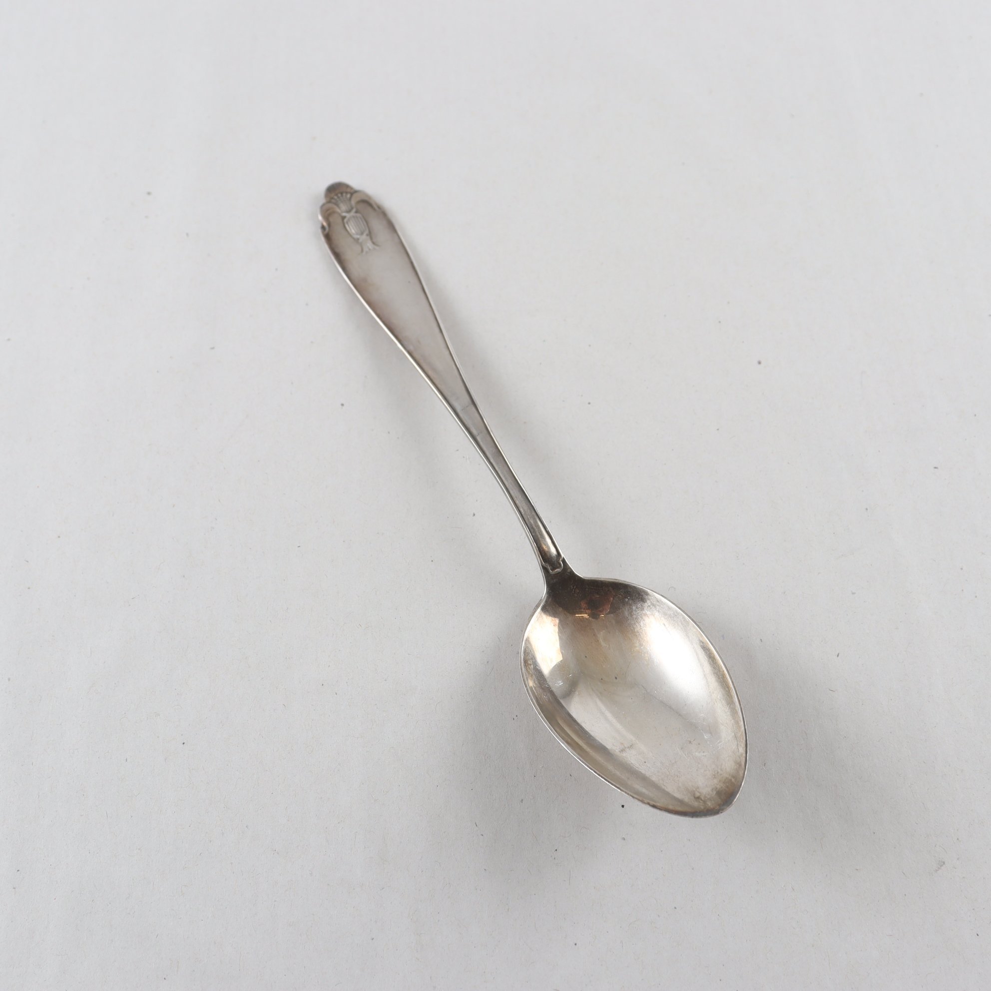 Matsked, silver, modell Vasa, GAB, Stockholm, 1949