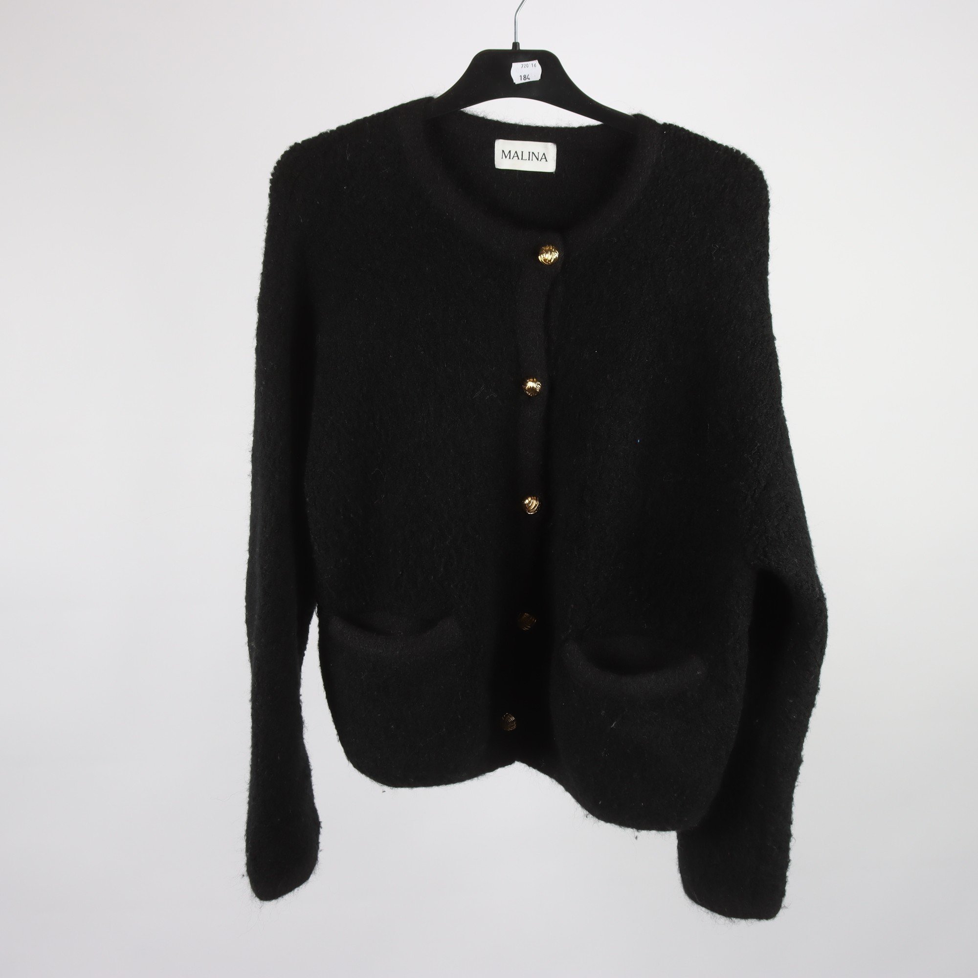 Kofta, Malina, svart, stl. L