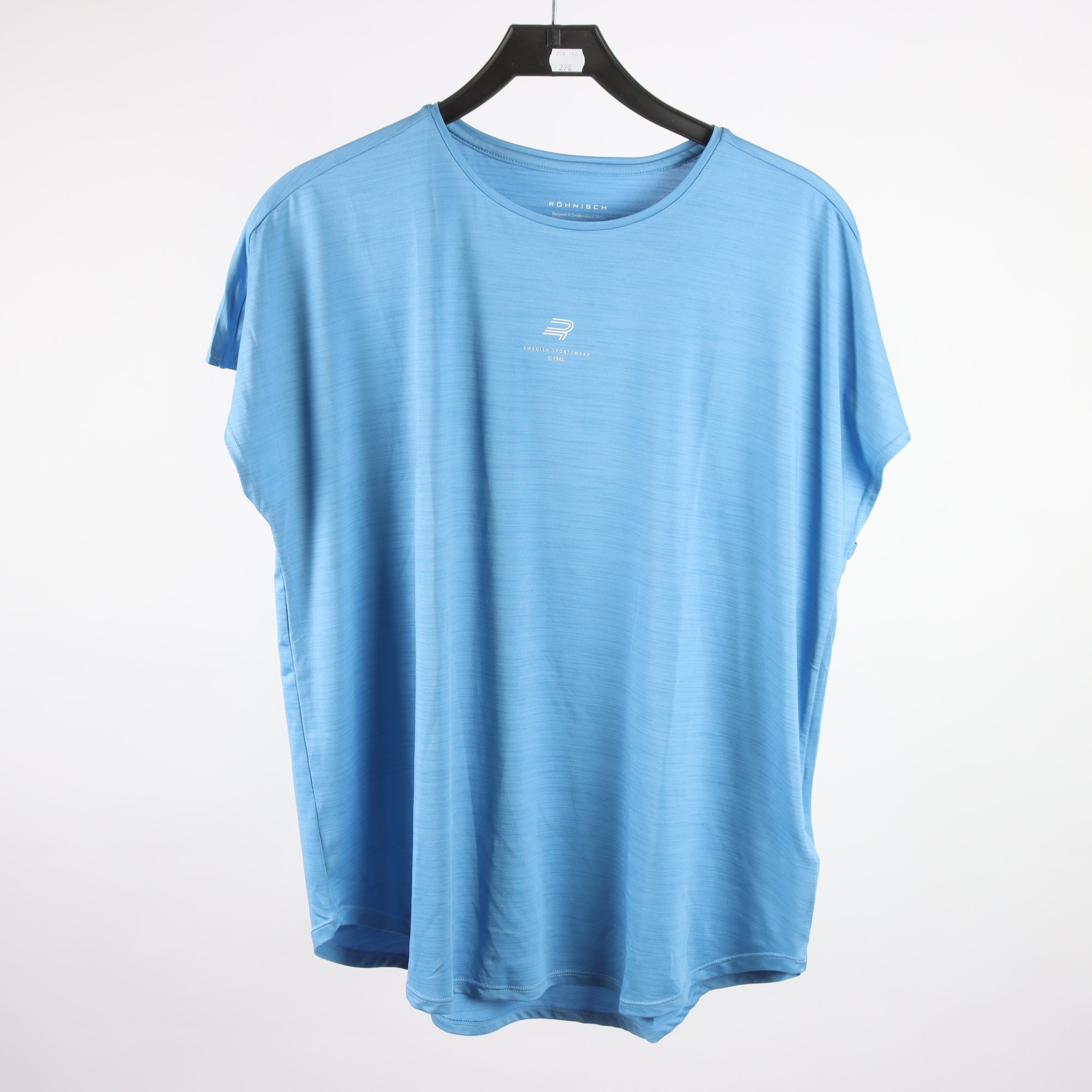 Träningströjor, 2-pack, Röhnisch, grå, blå, stl. L.