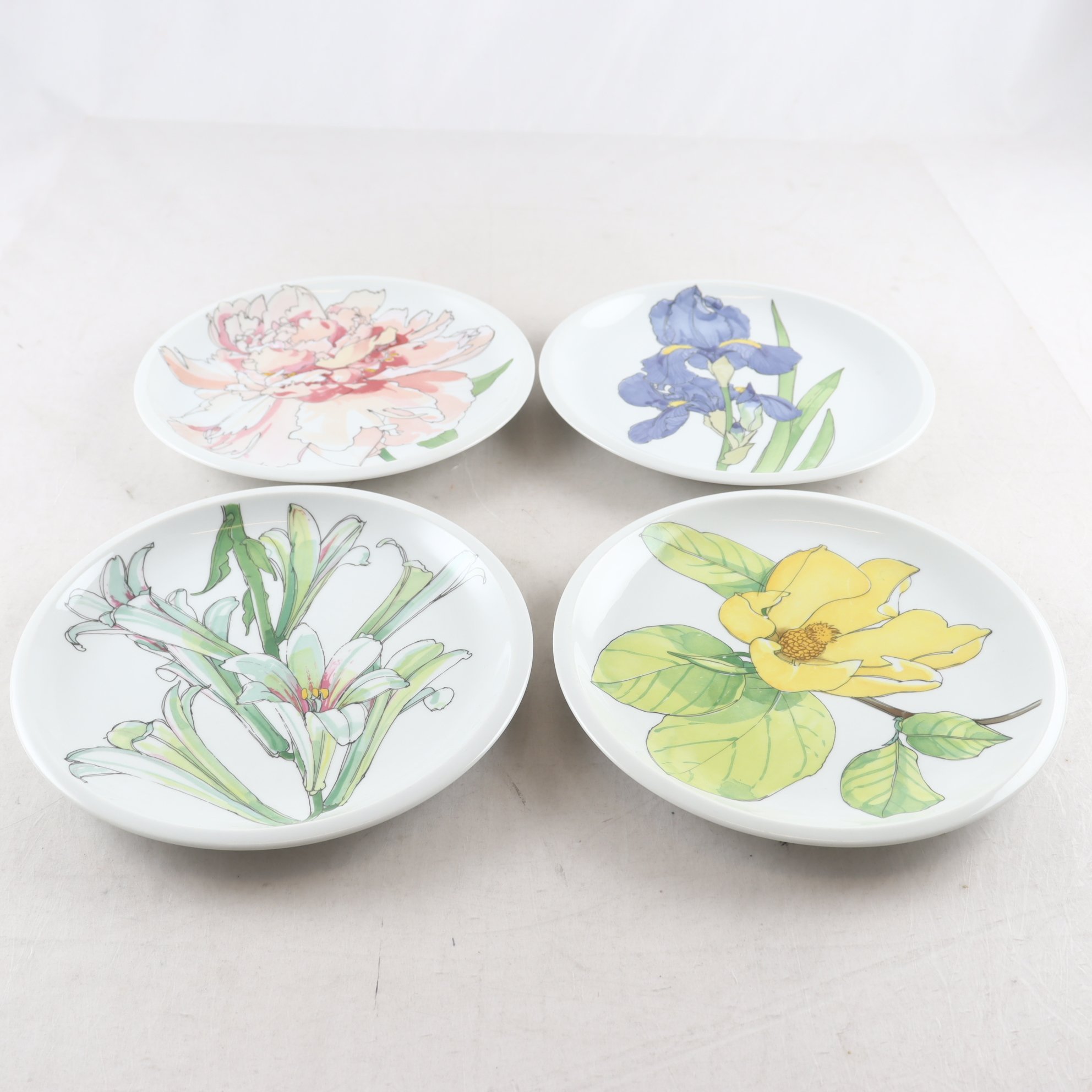 Assietter, Midsommar, Botanical, IKEA, Spal, Portugal,4 st. Samfraktas ej