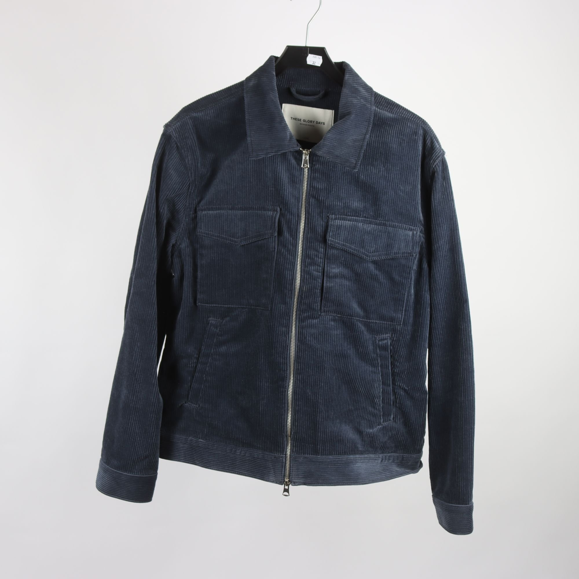 Jacka, These Glory Days, blå, manchester, stl. L