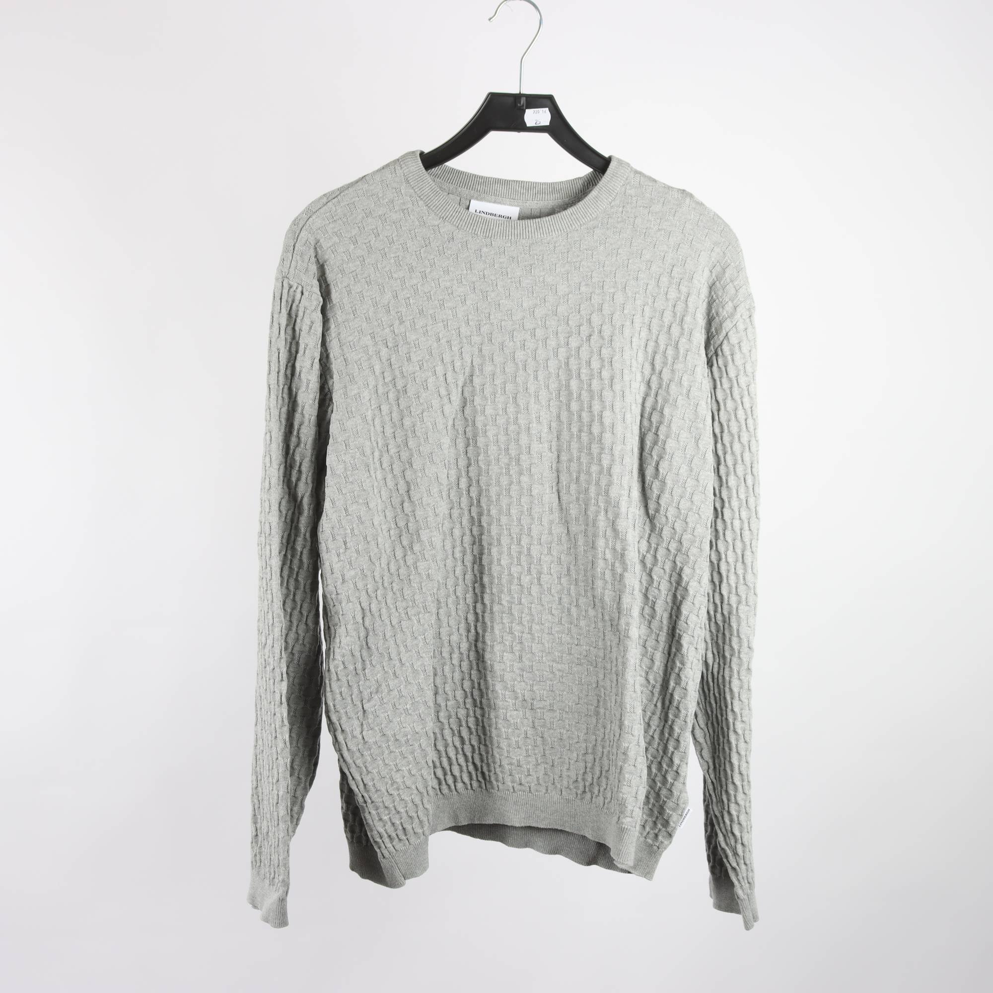 Tröja, Lindbergh, grå, stl. XL