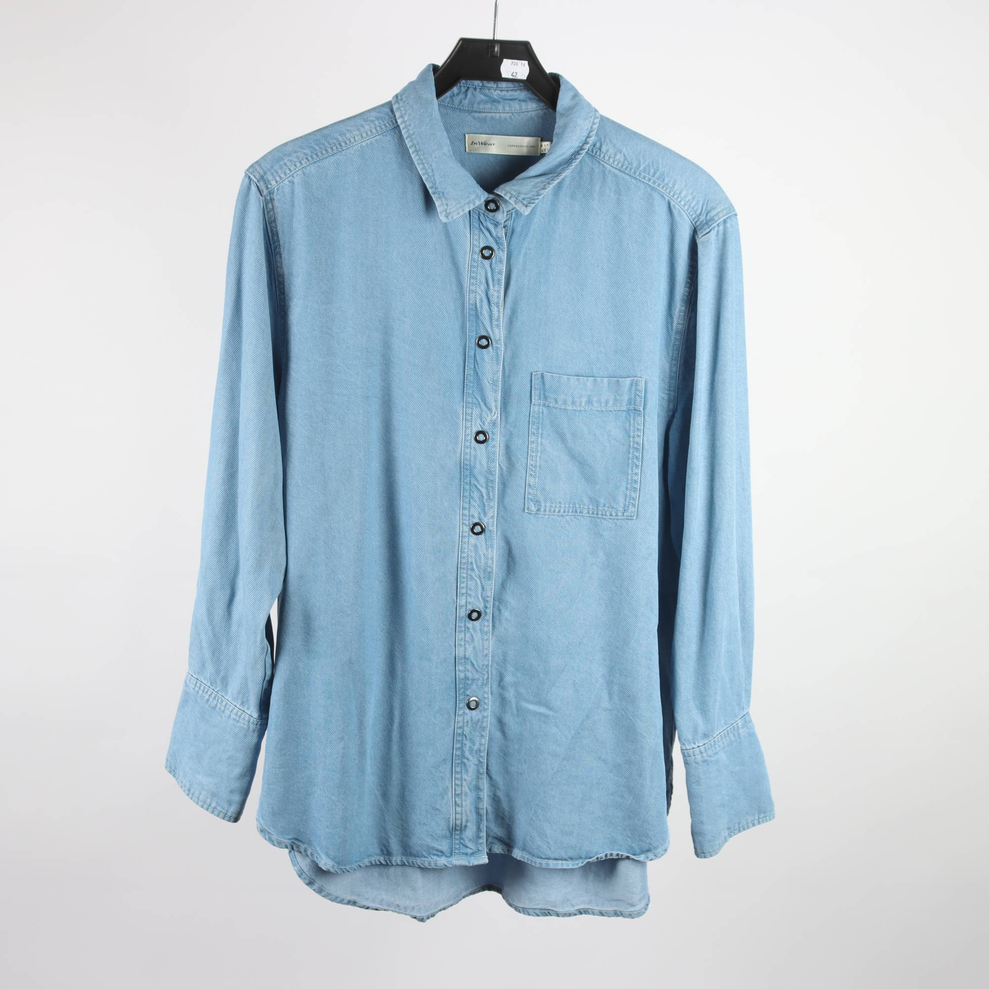 Jeansskjorta, InWear, blå, stl. 38