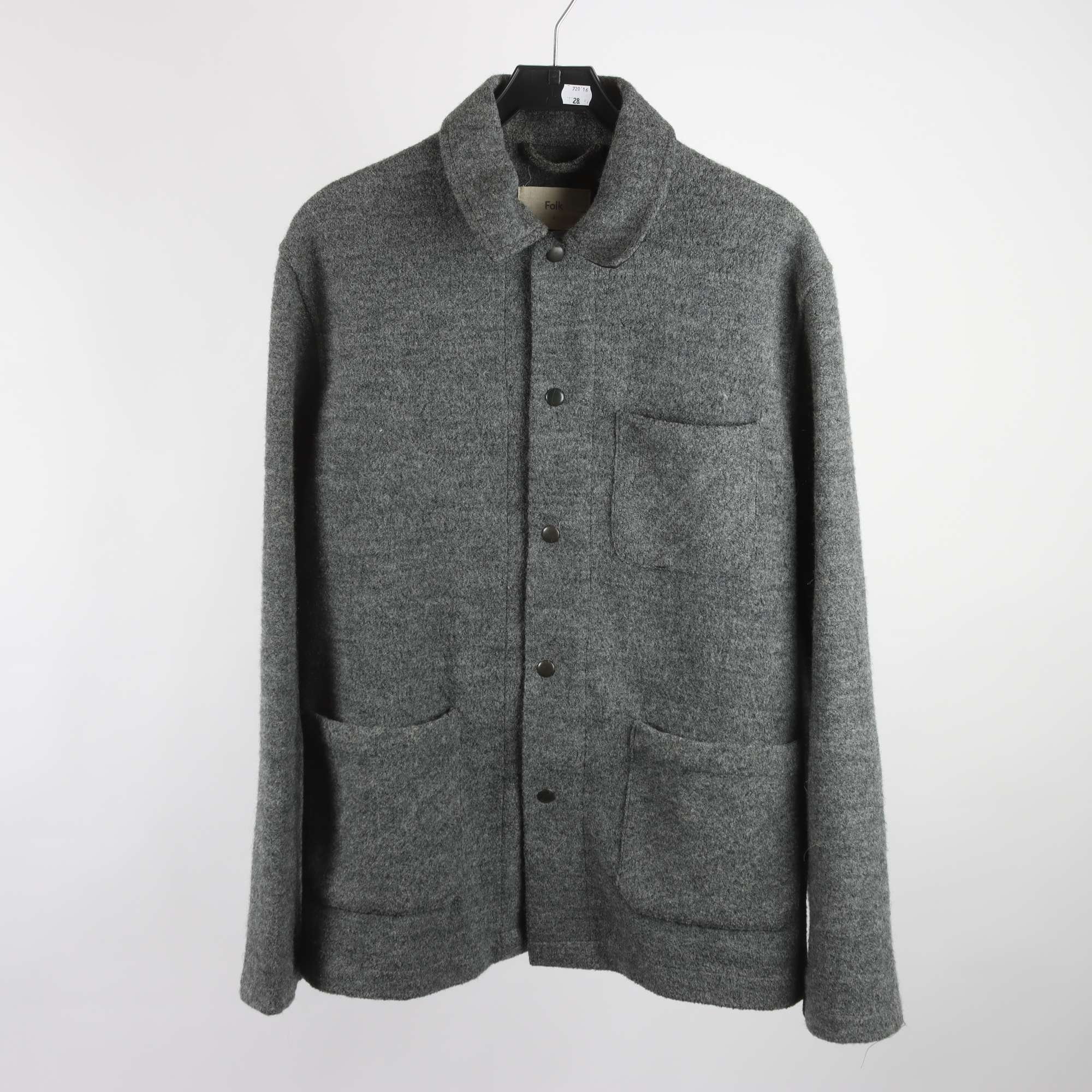 Jacka, Folk, grå, stl. 4 (L)
