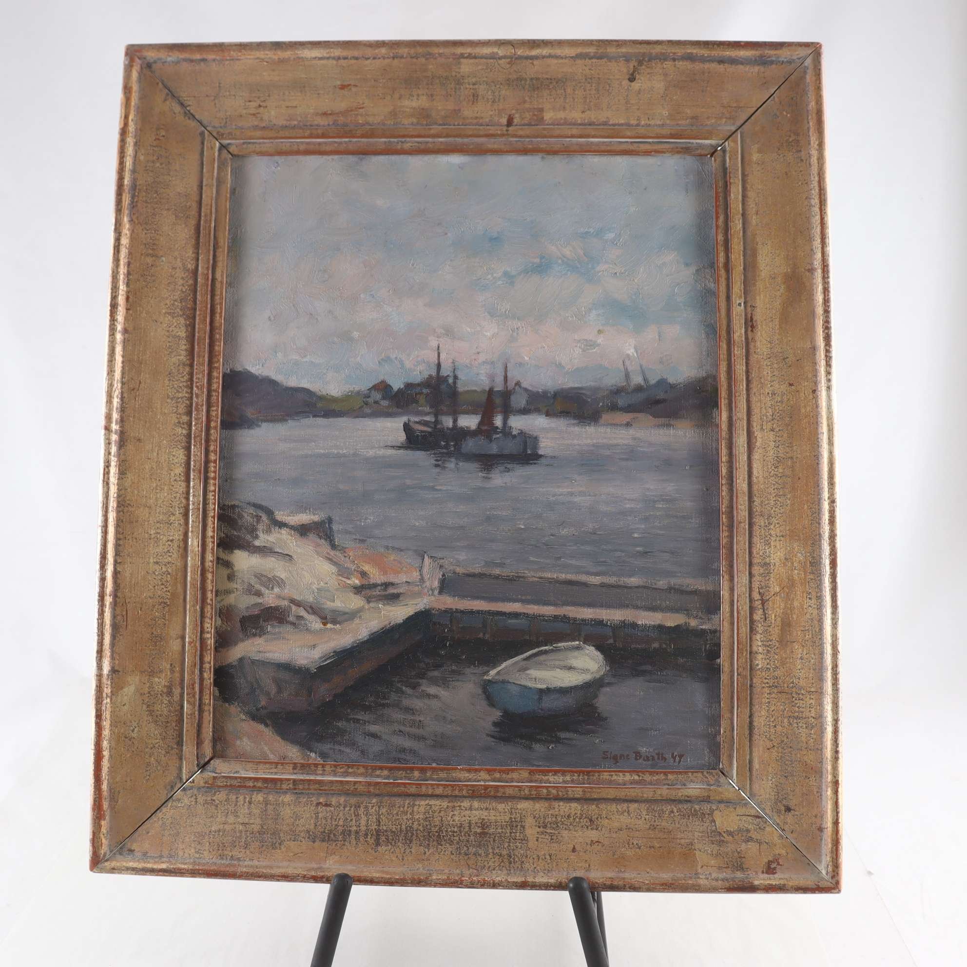 Olja på duk, Signe Barth, (1895-1981), signerad, 1947. Endast avhämtning