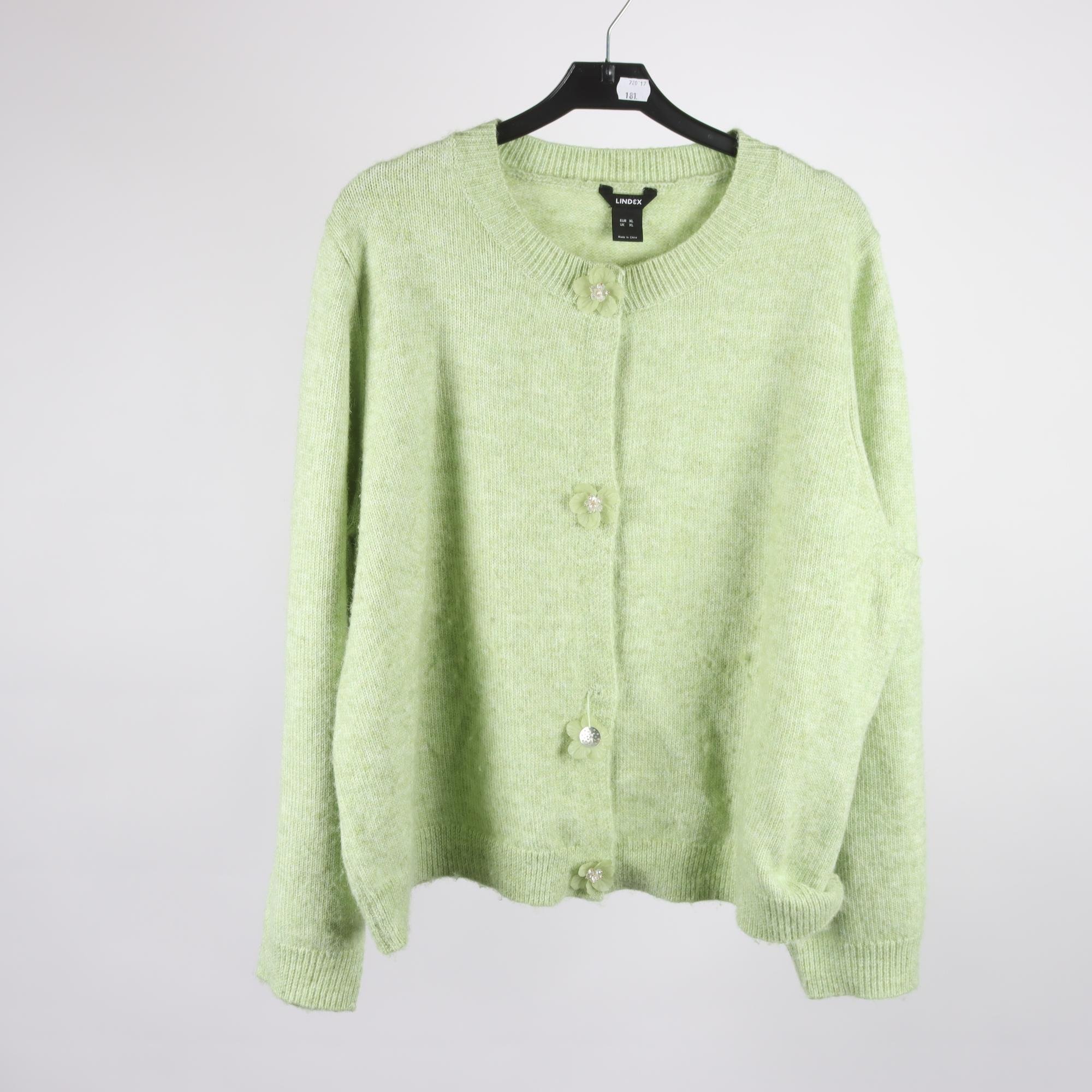 Kofta, Lindex, grön, stl. XL