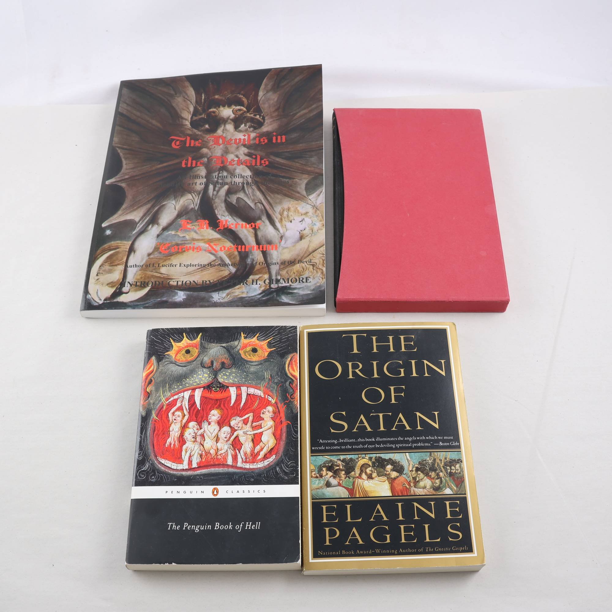 Satan och Helvetet i historiskt perspektiv, bokpaket med 4 vol.